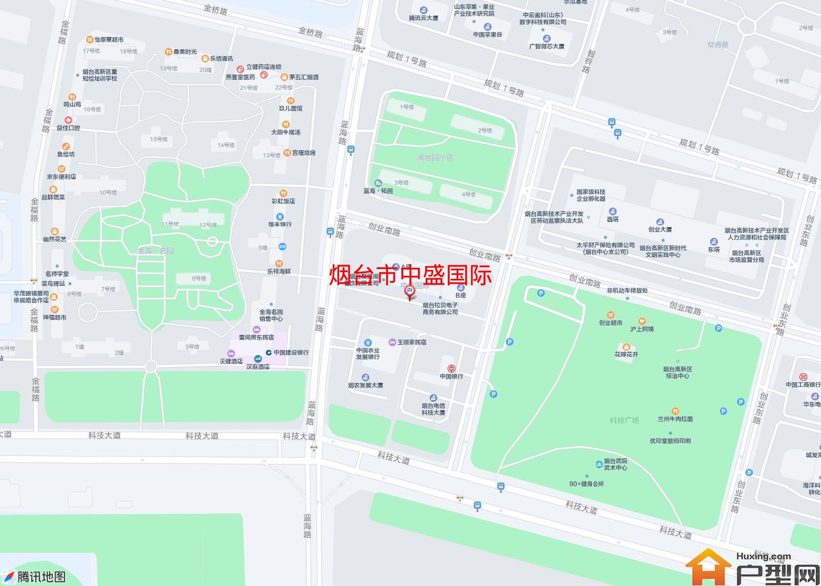 中盛国际小区 - 户型网