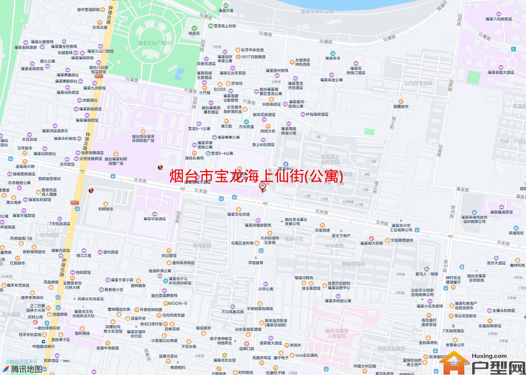 宝龙海上仙街(公寓)小区 - 户型网