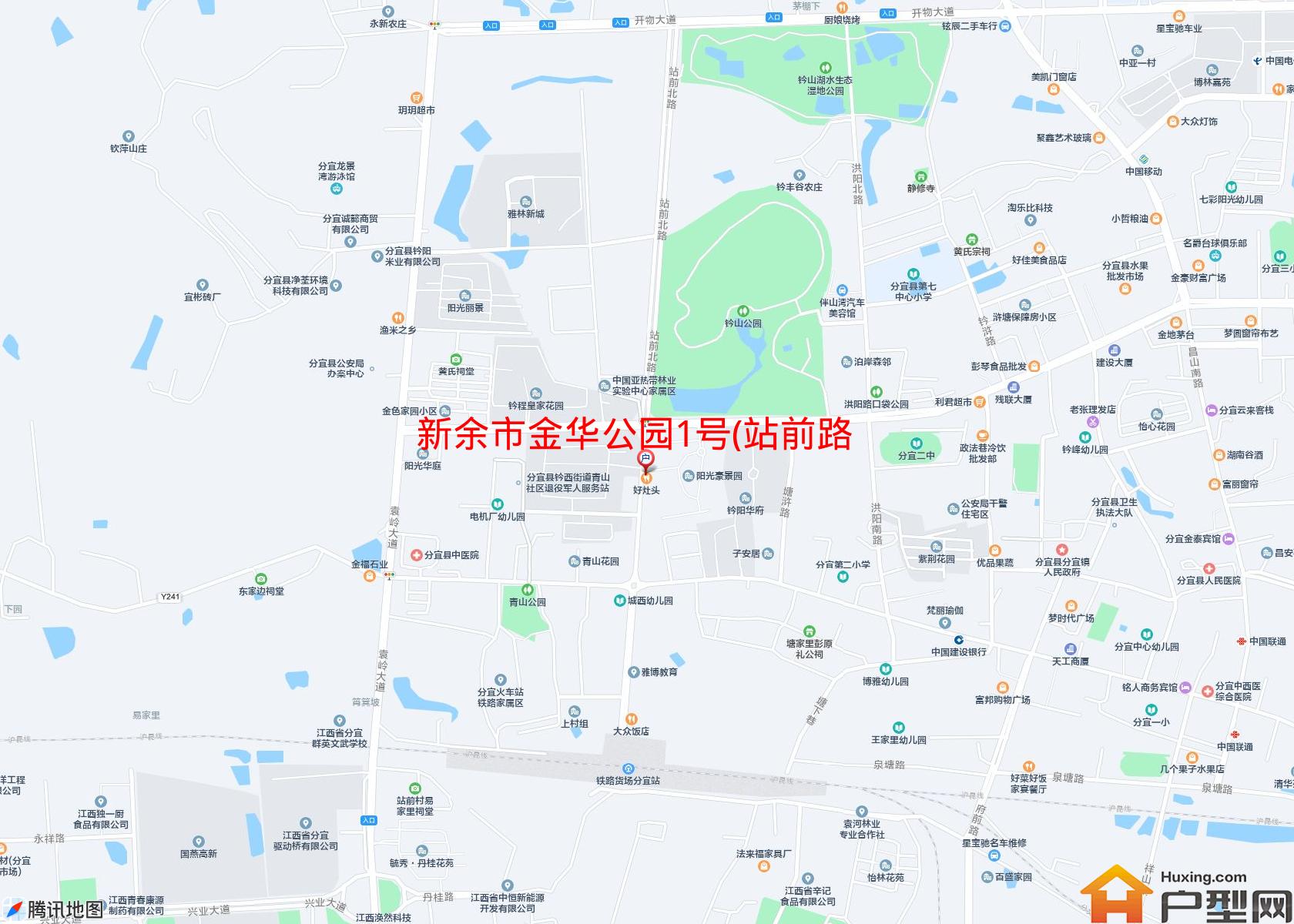 金华公园1号(站前路2号)小区 - 户型网