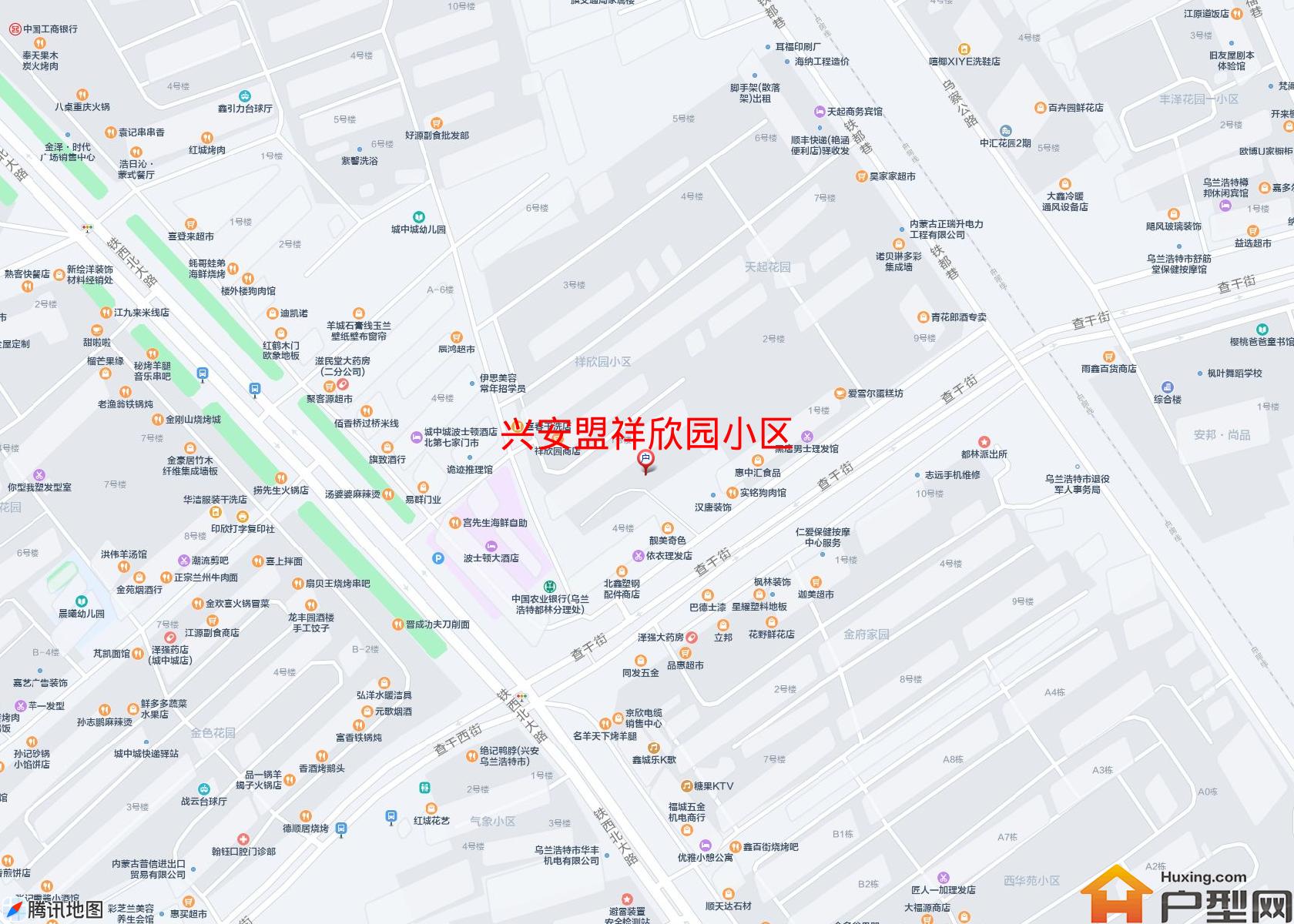 祥欣园小区小区 - 户型网