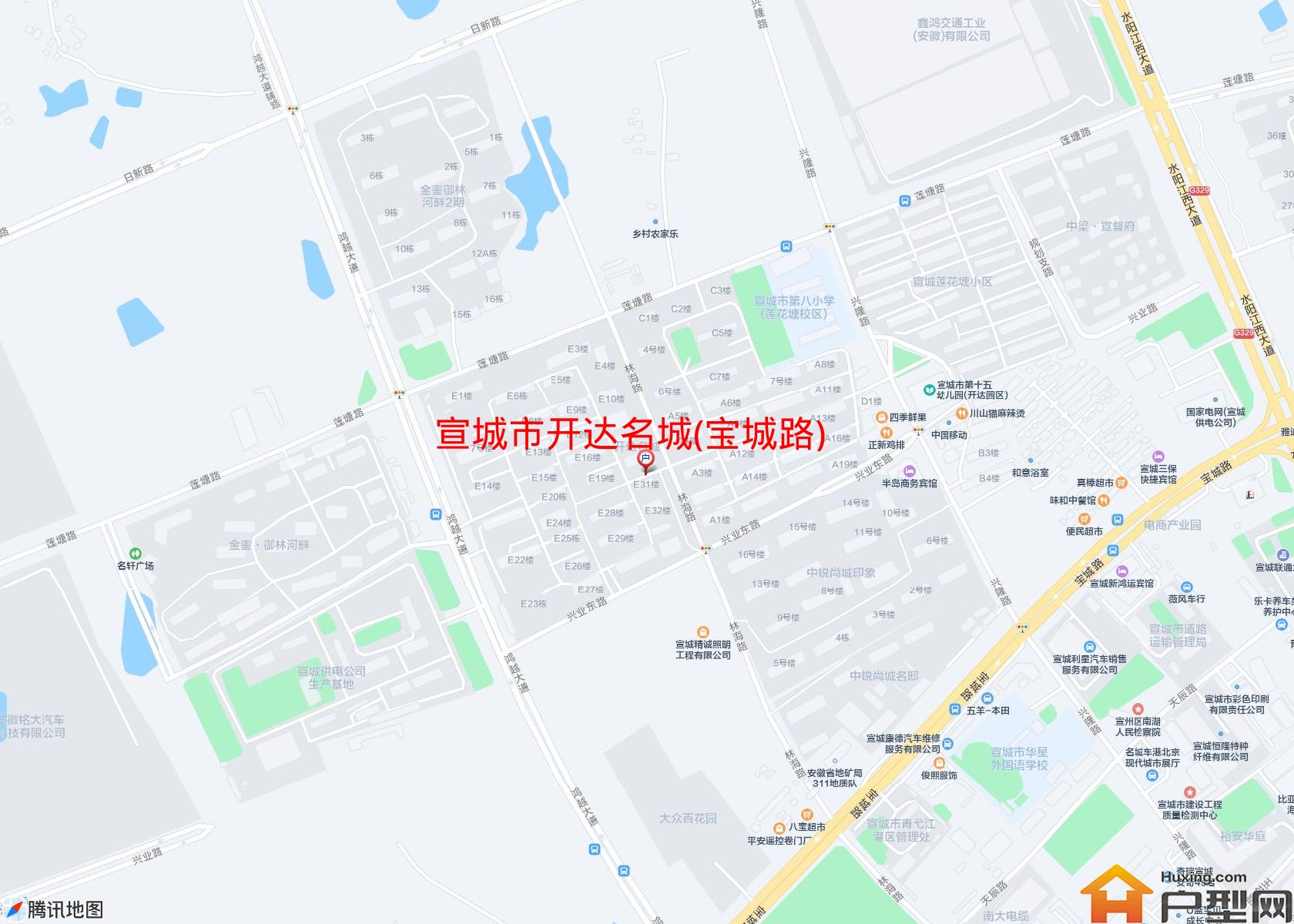 开达名城(宝城路)小区 - 户型网