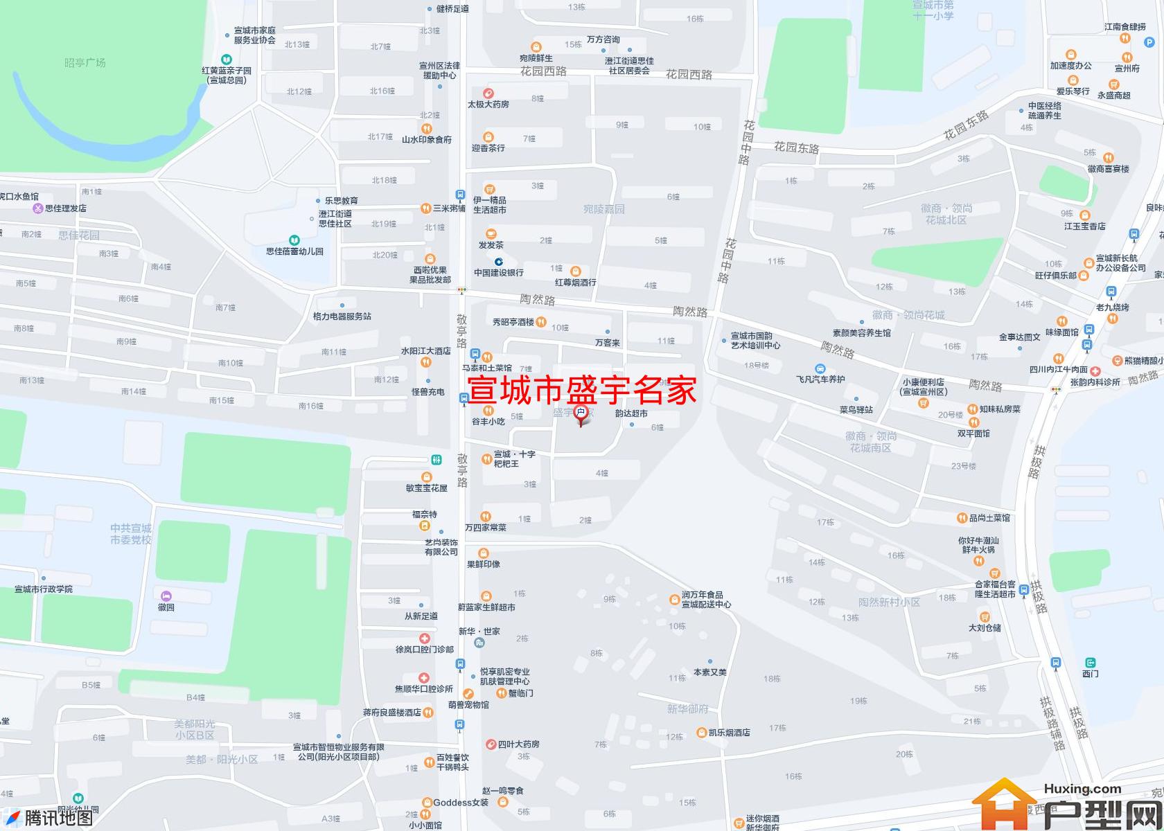 盛宇名家小区 - 户型网