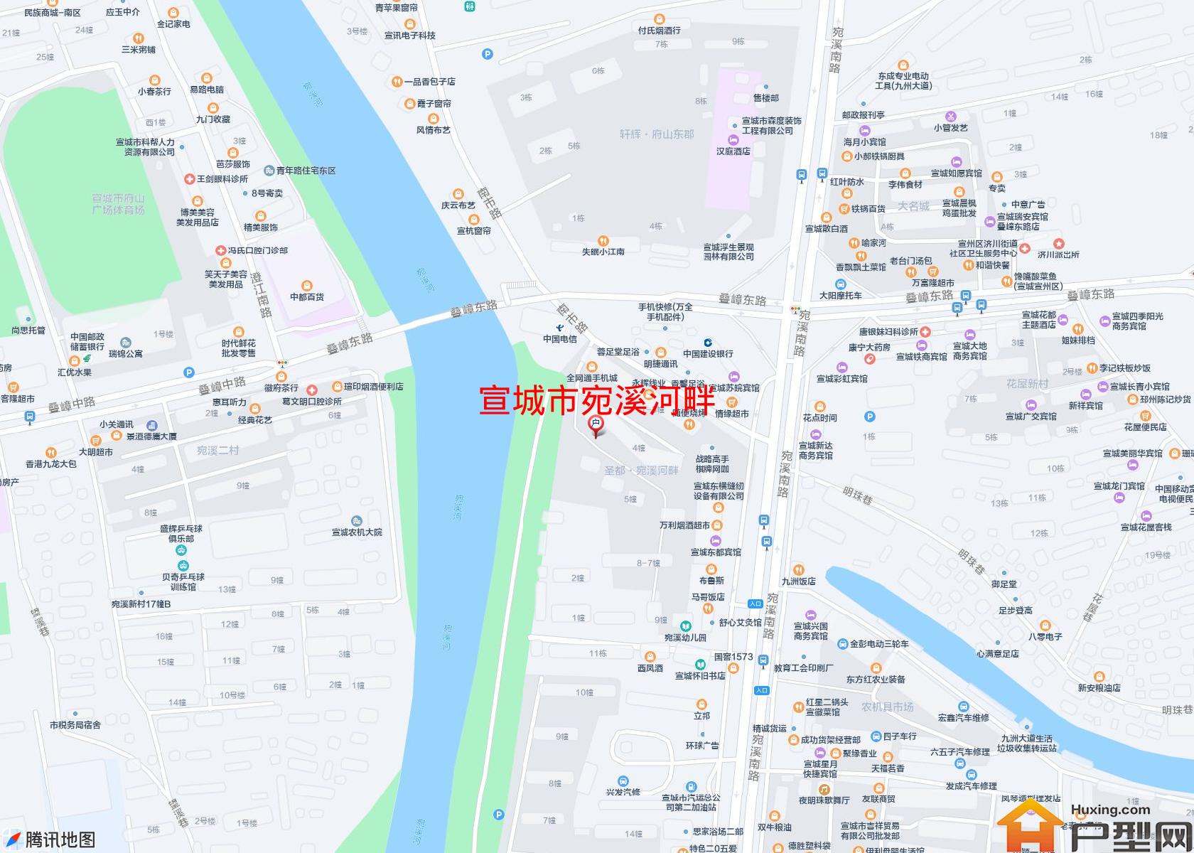 宛溪河畔小区 - 户型网