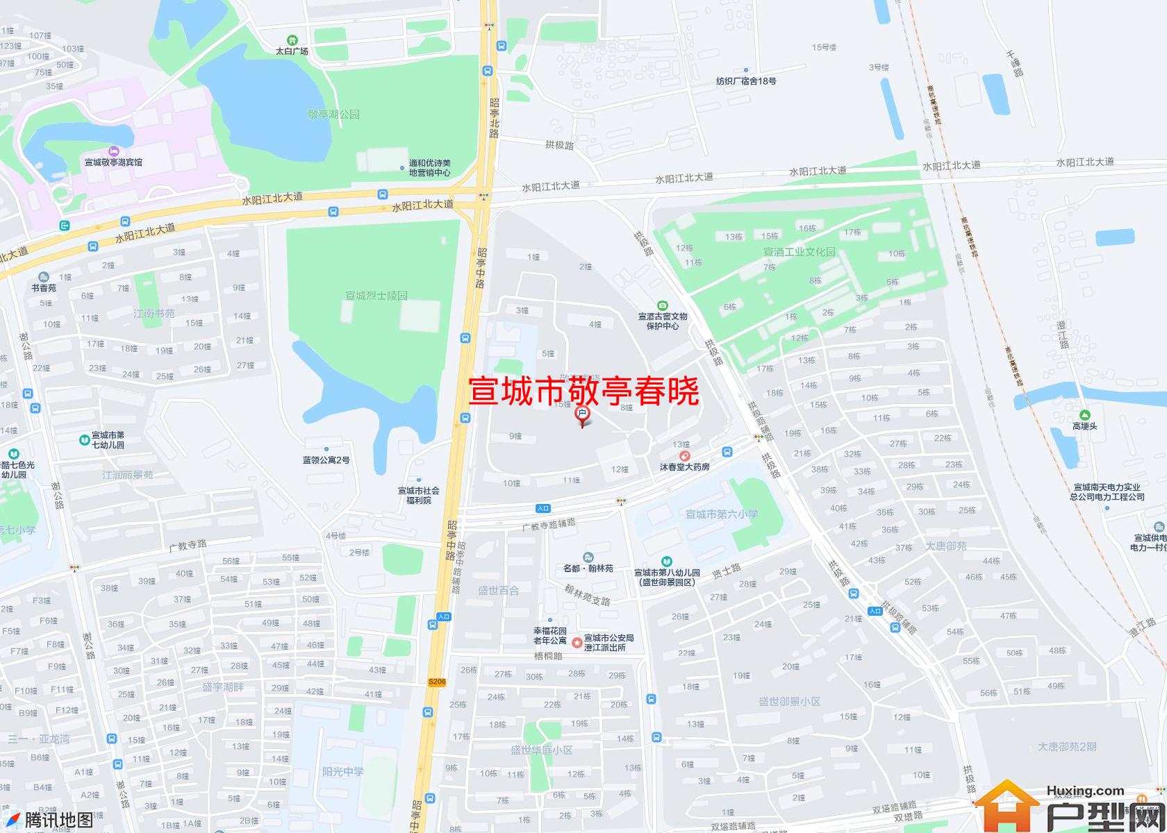 敬亭春晓小区 - 户型网