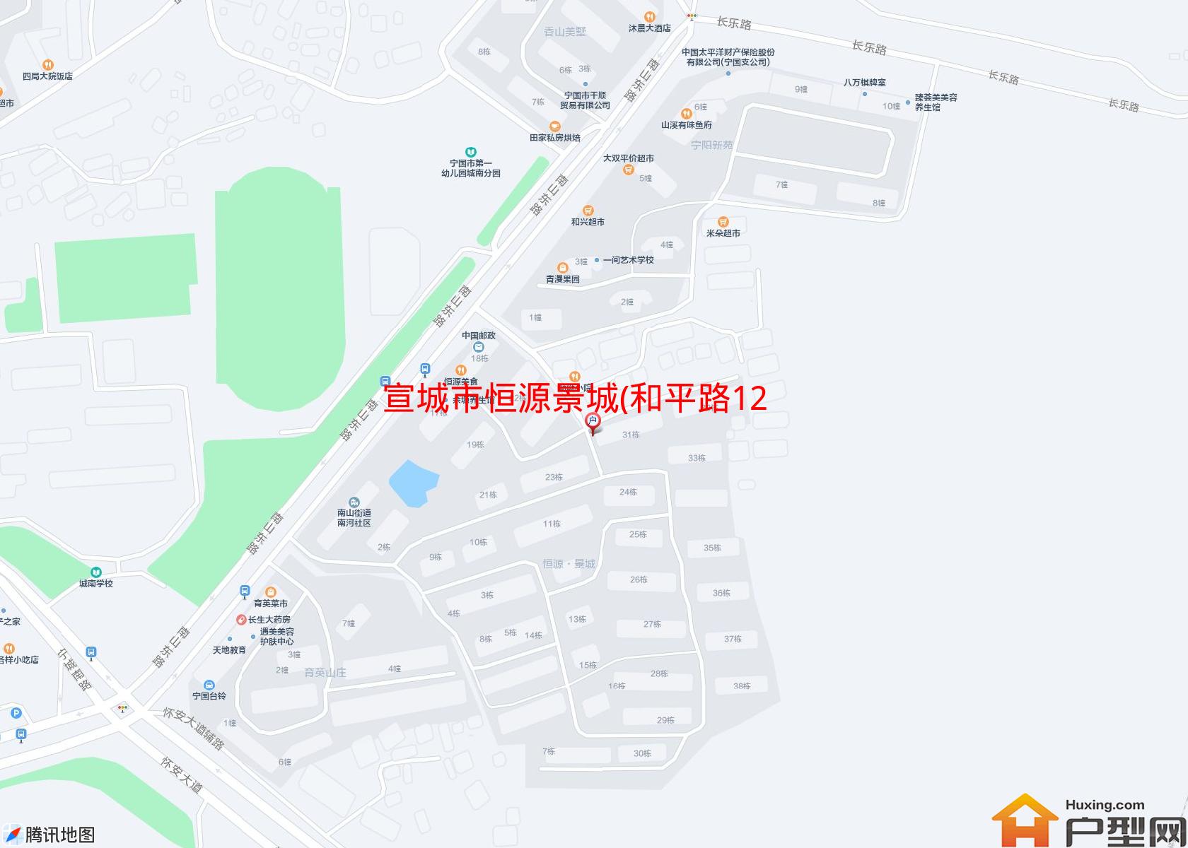 恒源景城(和平路128号)小区 - 户型网