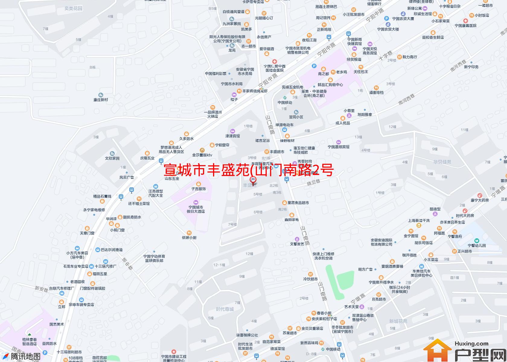 丰盛苑(山门南路2号)小区 - 户型网