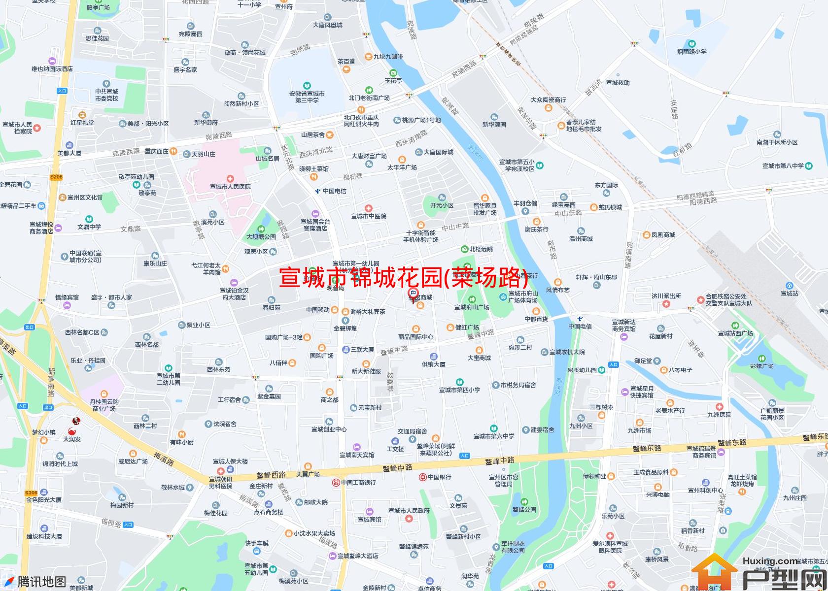 锦城花园(菜场路)小区 - 户型网