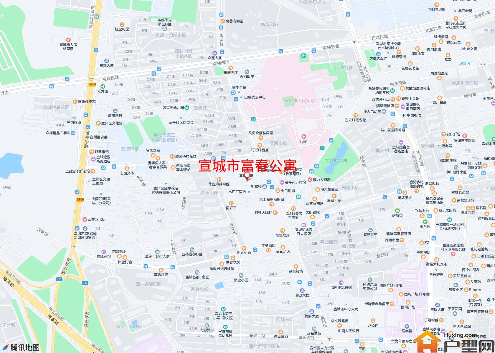富春公寓小区 - 户型网