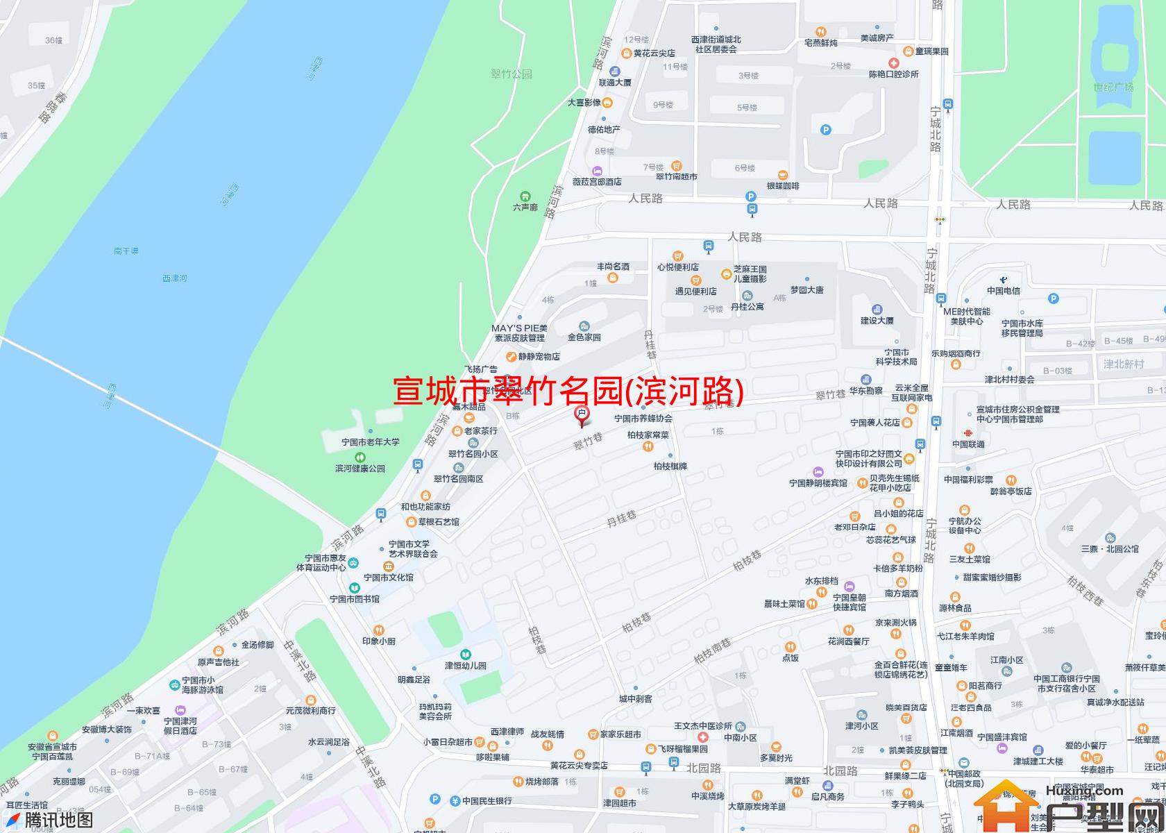 翠竹名园(滨河路)小区 - 户型网