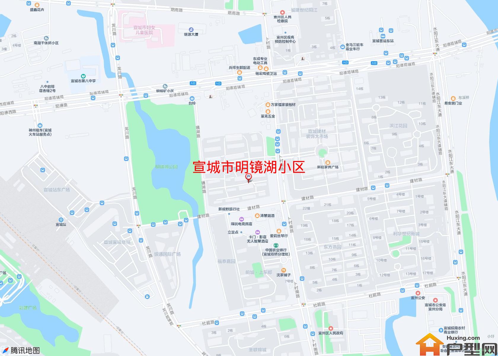 明镜湖小区小区 - 户型网