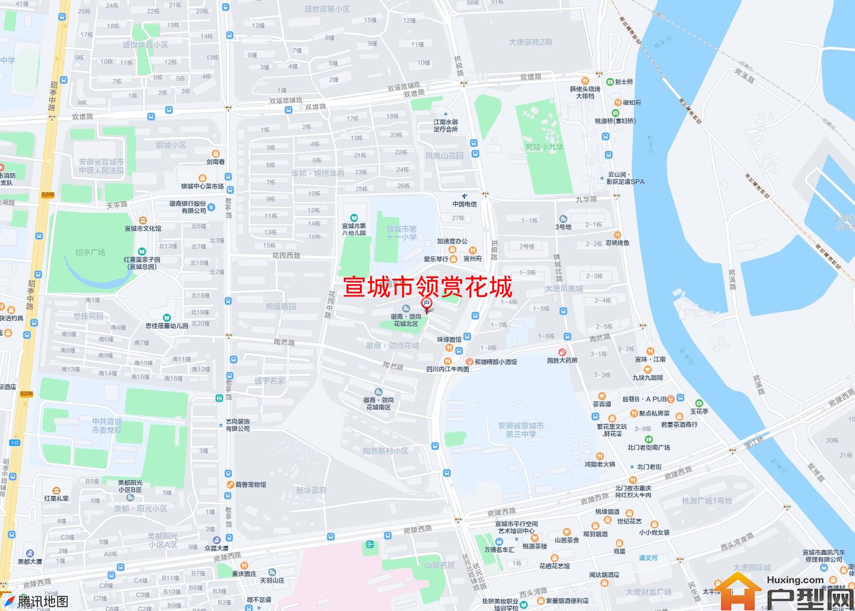 领赏花城小区 - 户型网