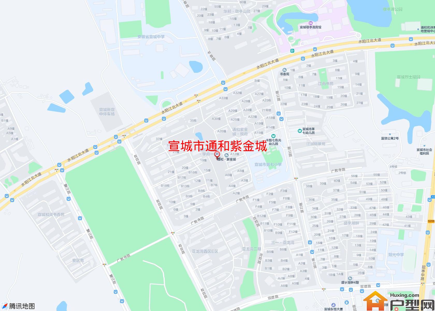 通和紫金城小区 - 户型网