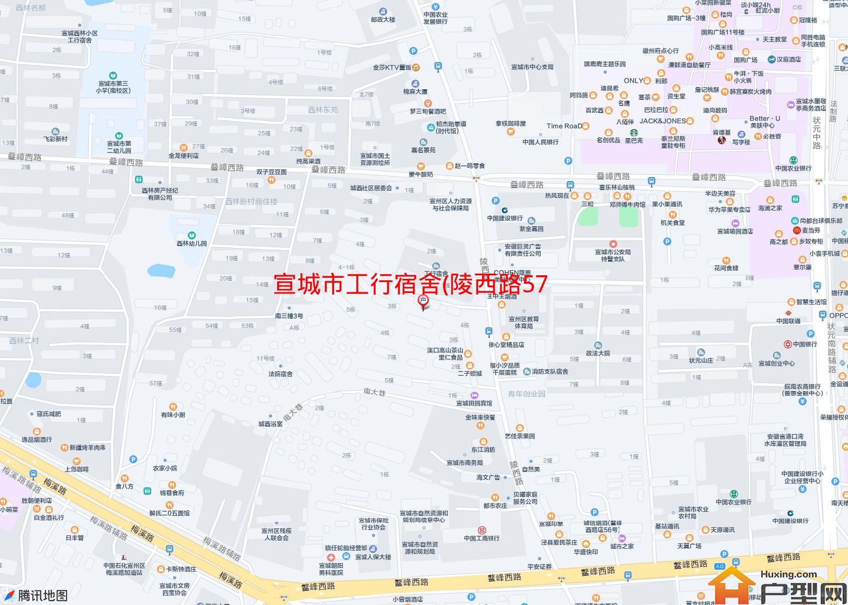 工行宿舍(陵西路57号)小区 - 户型网