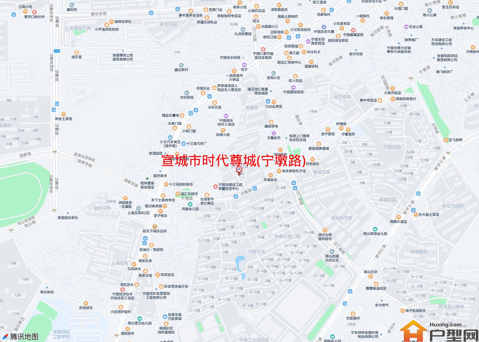 时代尊城(宁墩路)小区 - 户型网