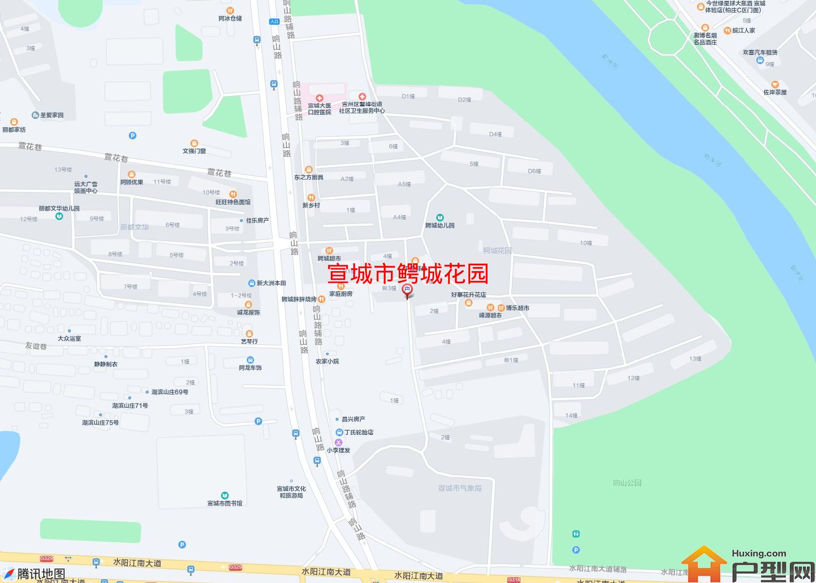 鳄城花园小区 - 户型网
