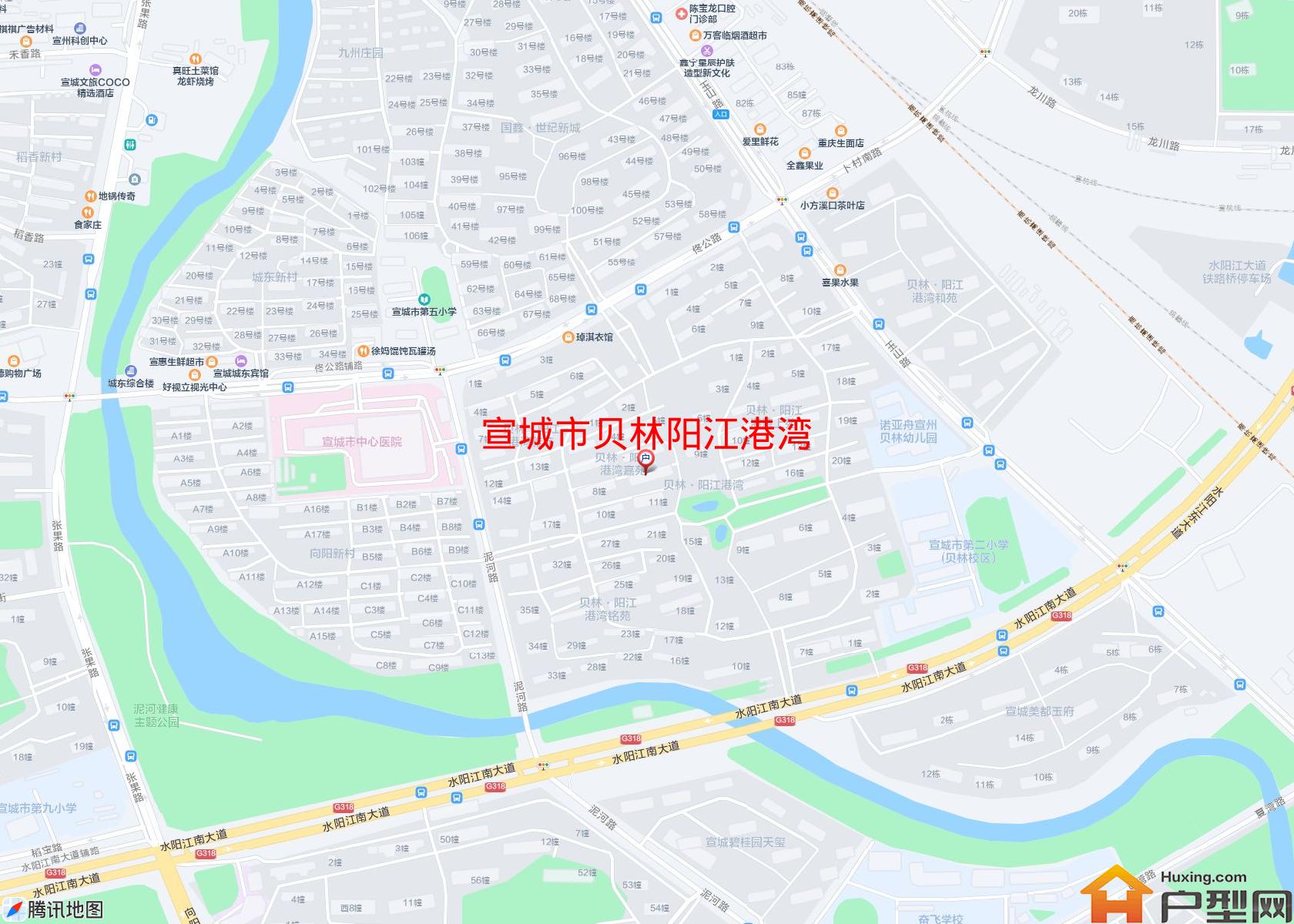 贝林阳江港湾小区 - 户型网