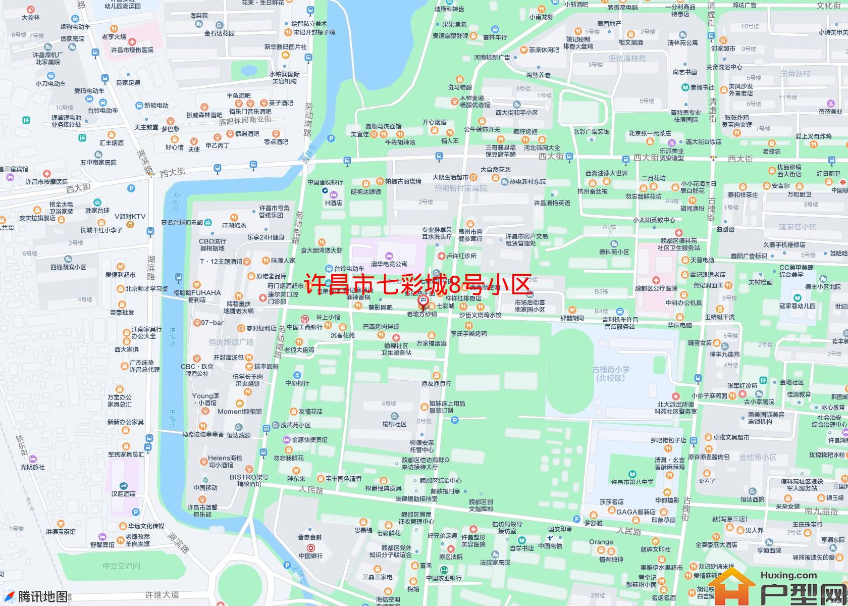七彩城8号小区小区 - 户型网