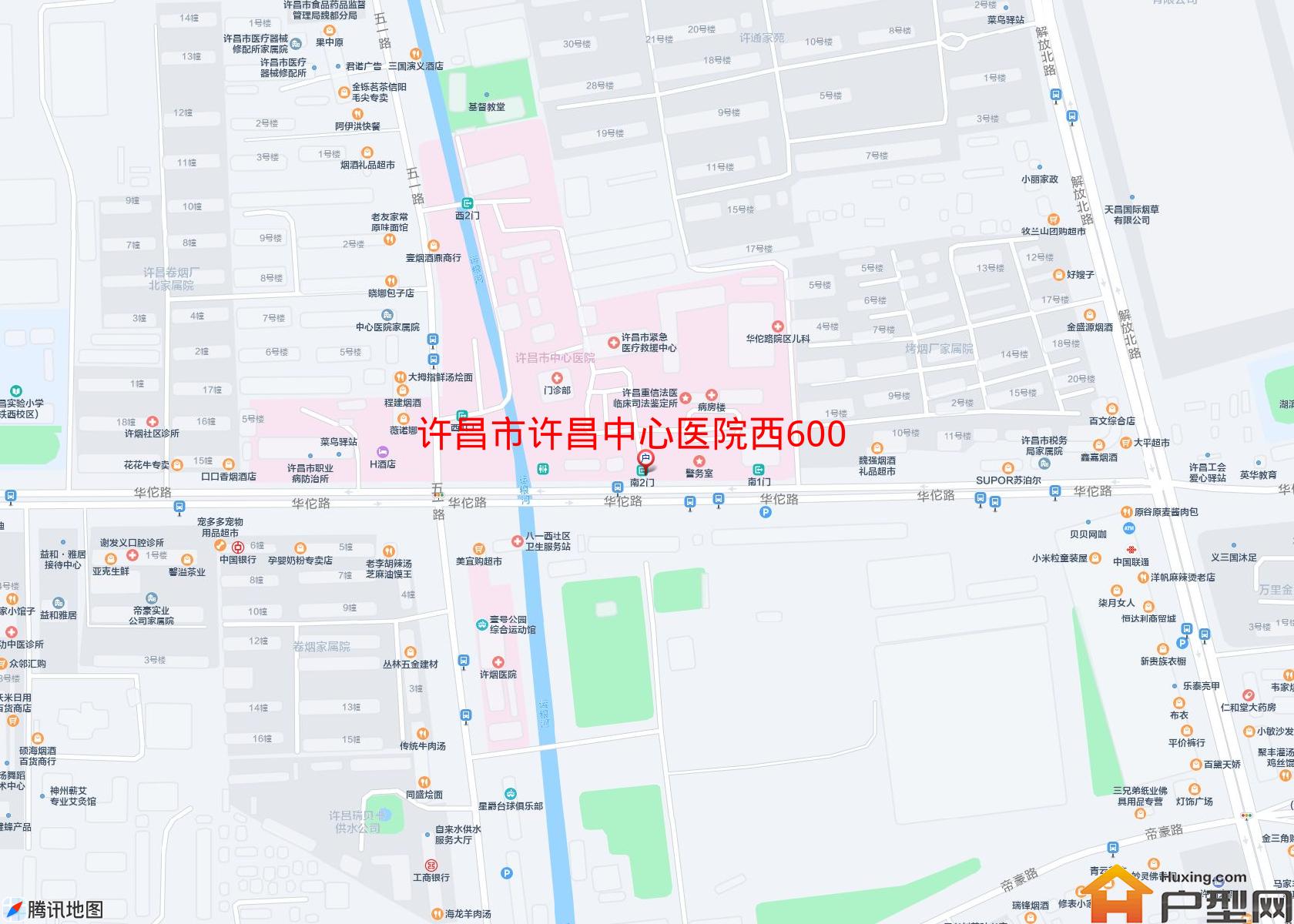 许昌中心医院西600米路北华佗路小区 - 户型网