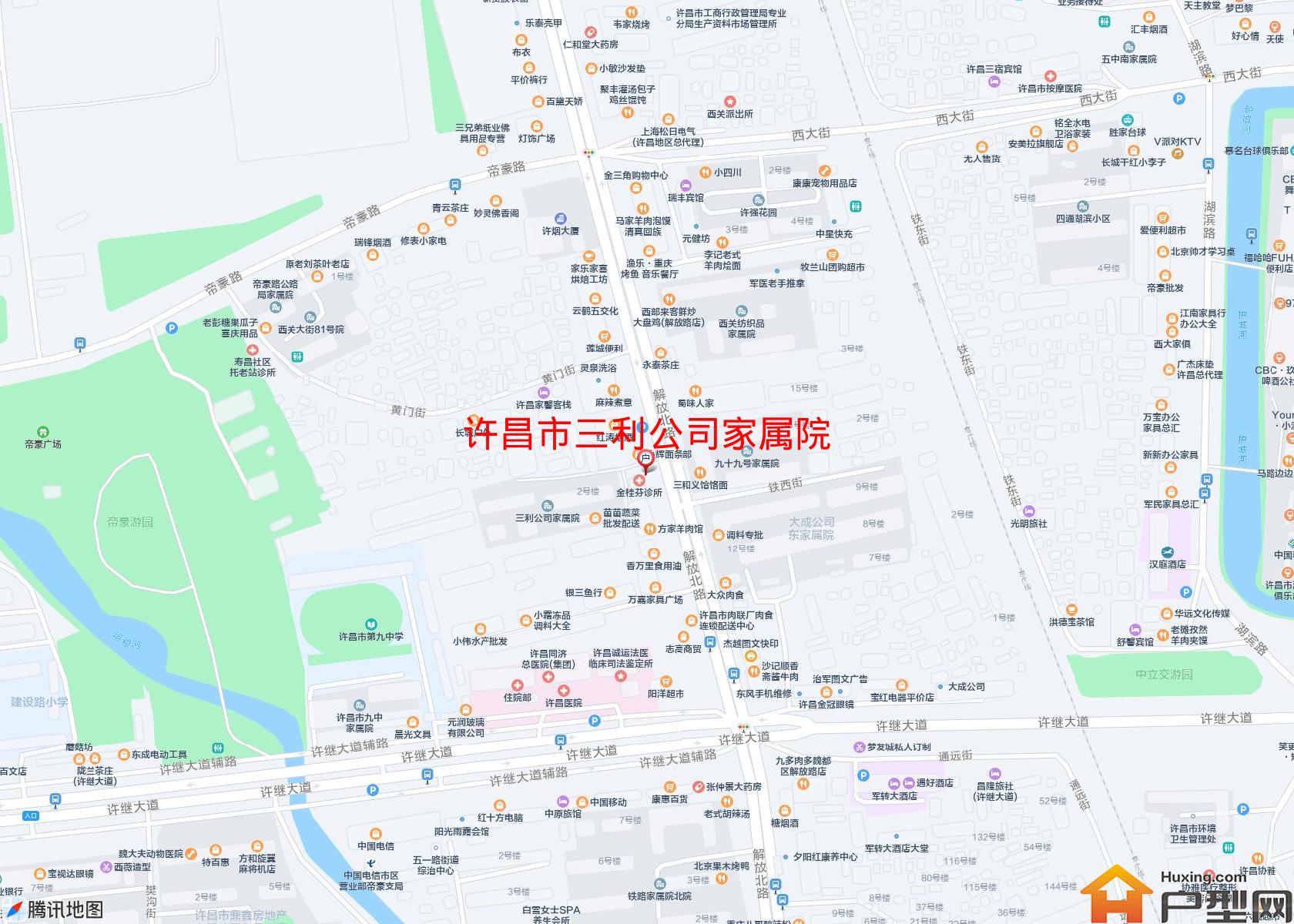 三利公司家属院小区 - 户型网