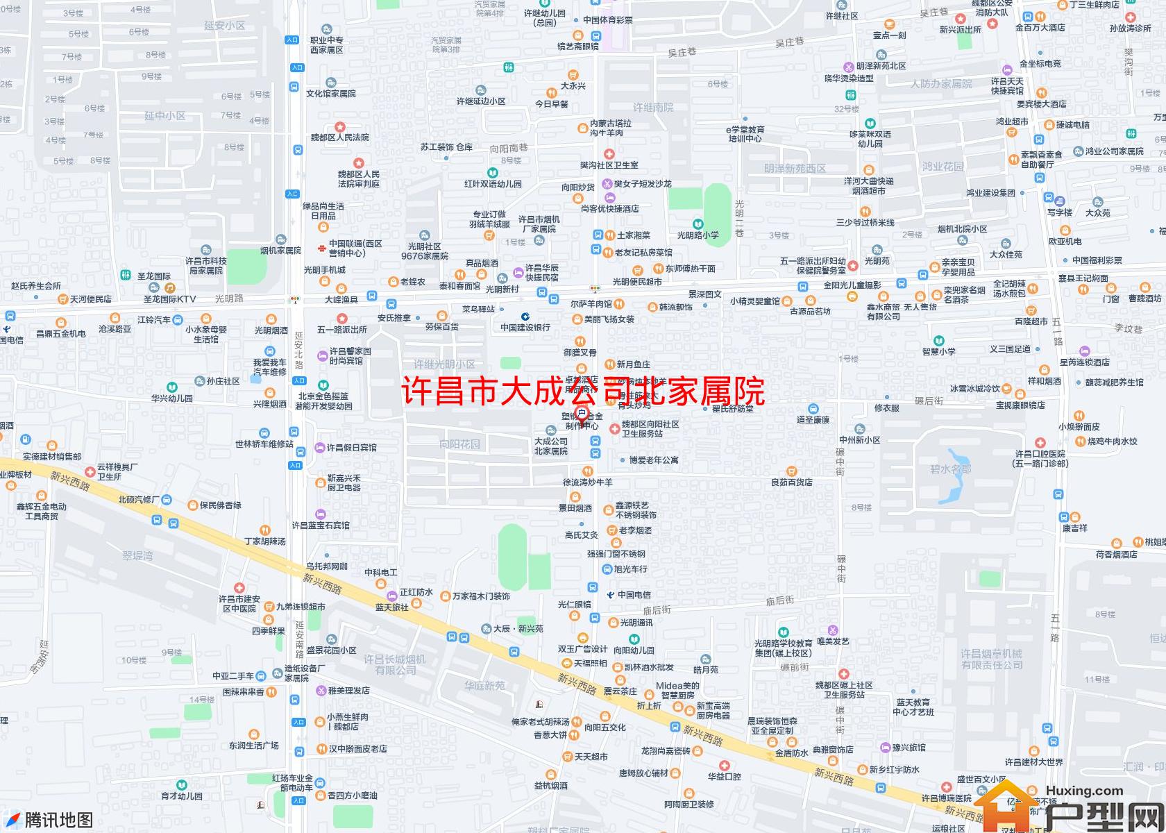 大成公司北家属院小区 - 户型网
