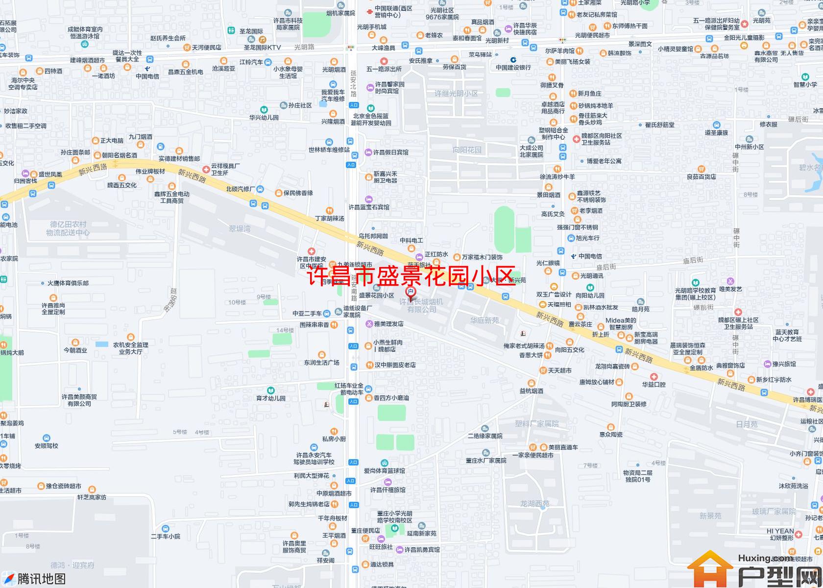 盛景花园小区小区 - 户型网