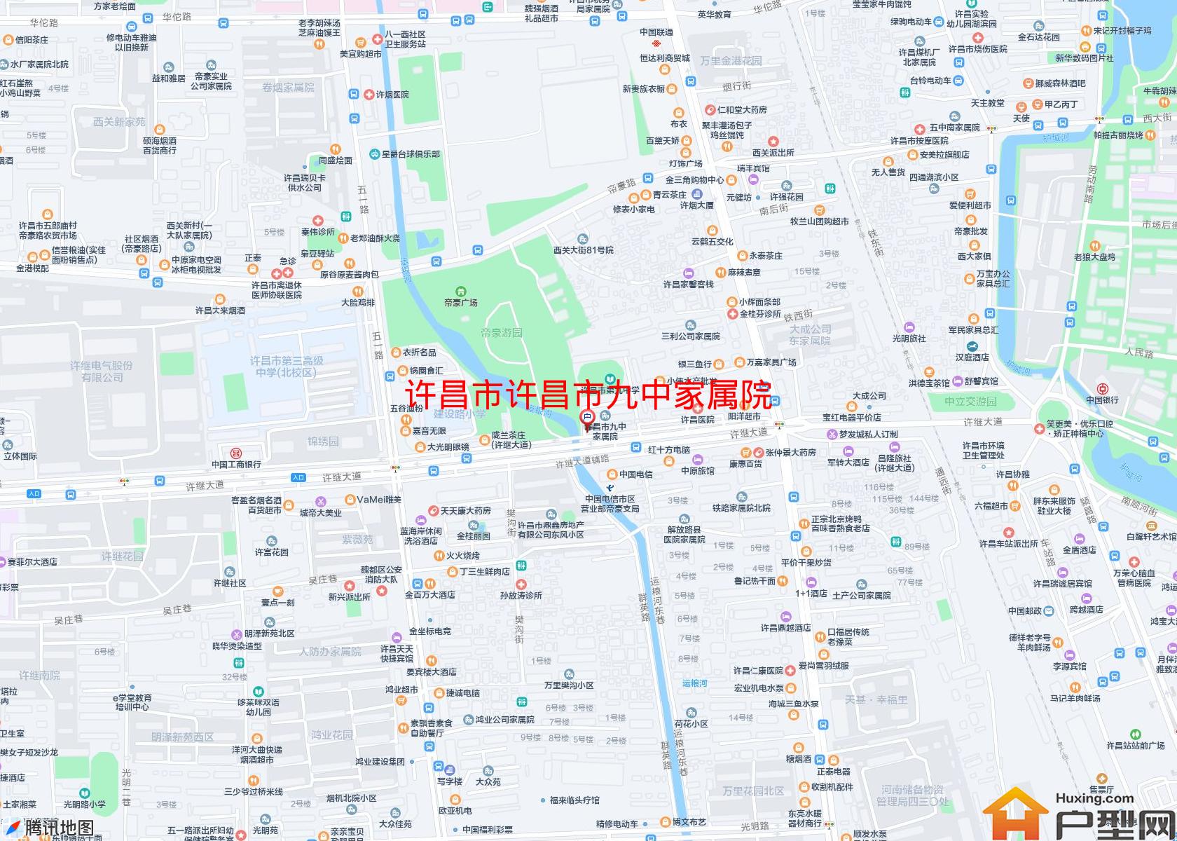许昌市九中家属院小区 - 户型网