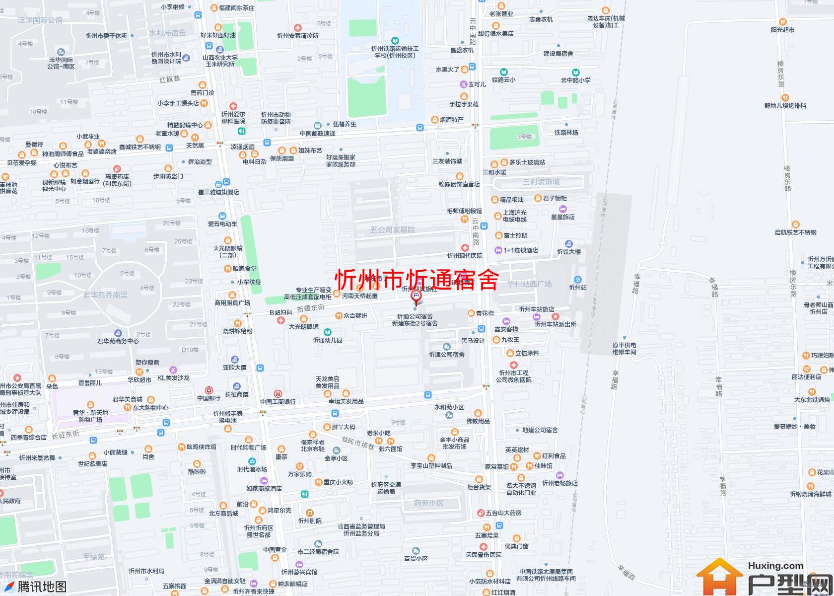 忻通宿舍小区 - 户型网