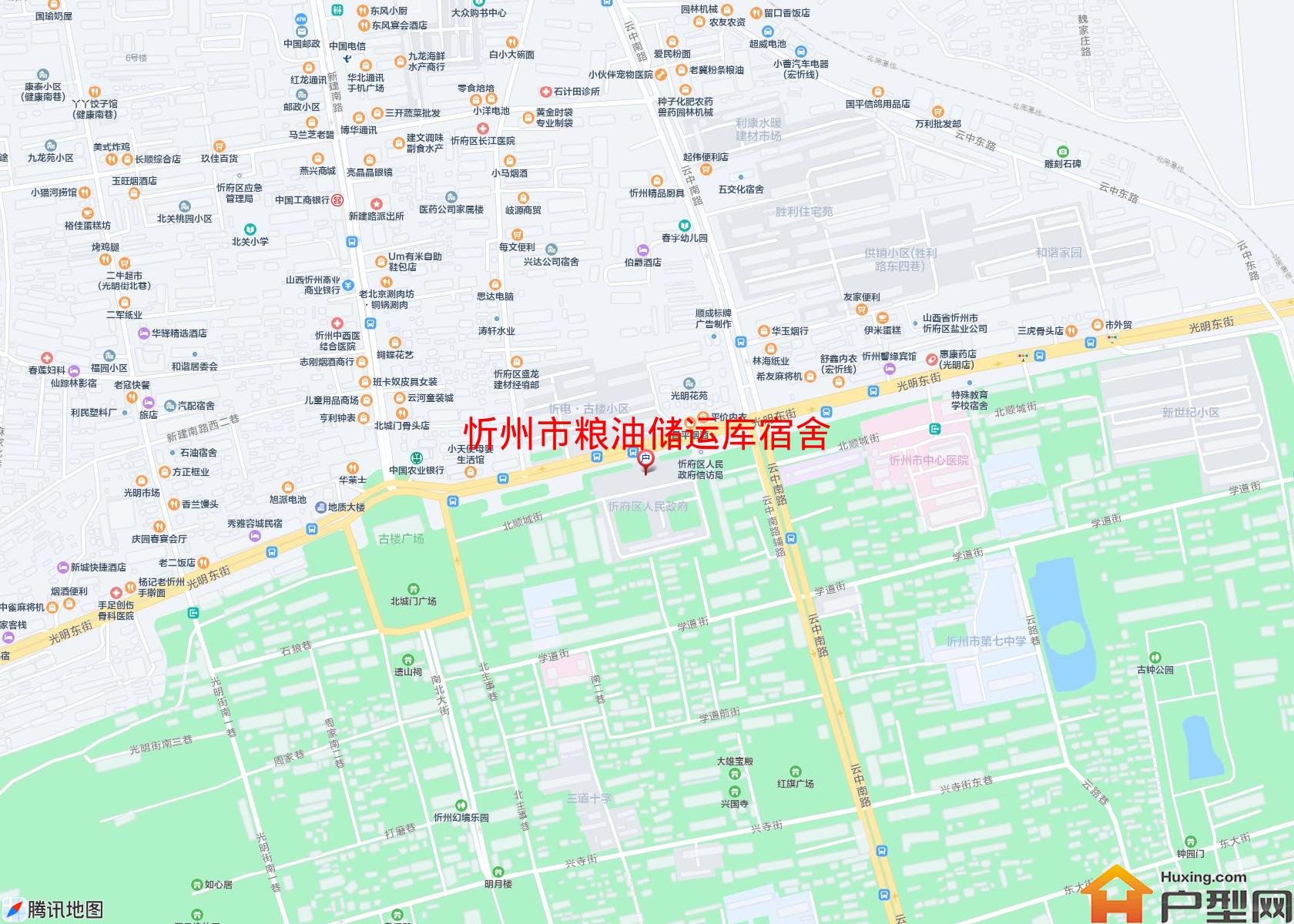 粮油储运库宿舍小区 - 户型网