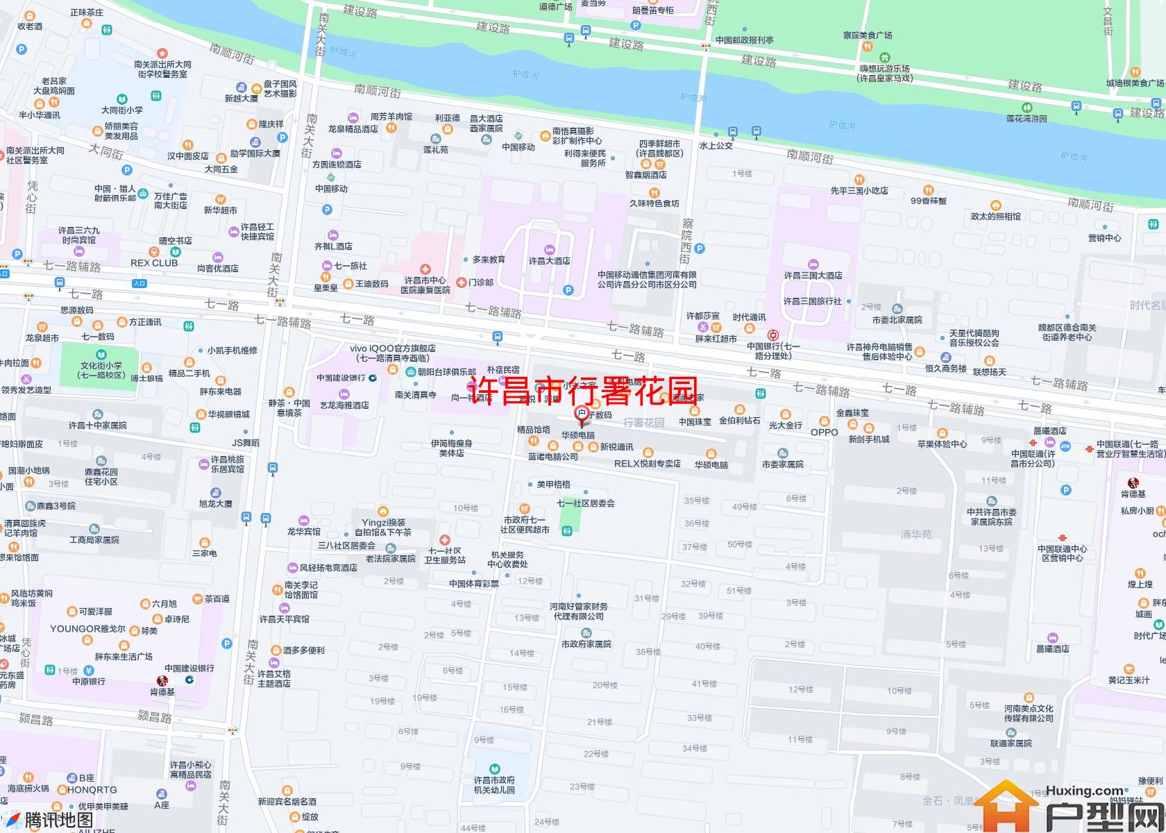 行署花园小区 - 户型网