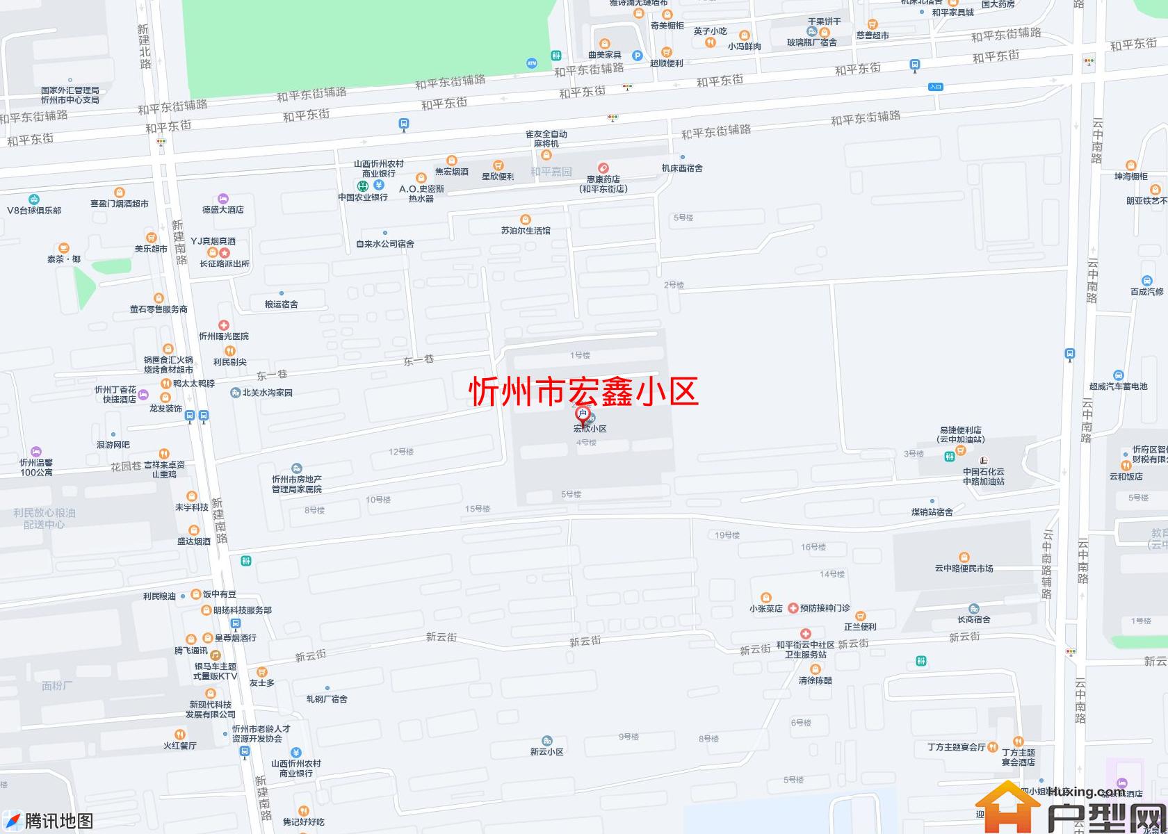 宏鑫小区小区 - 户型网