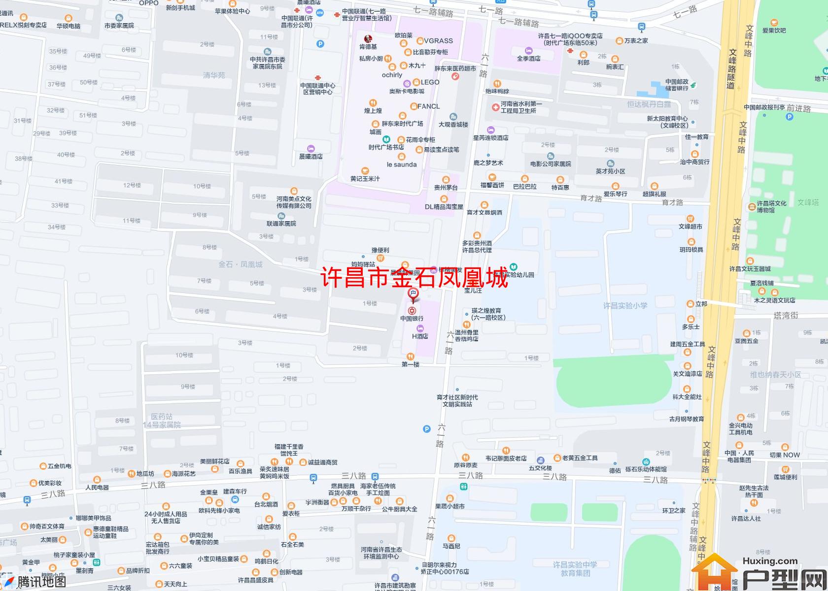 金石凤凰城小区 - 户型网