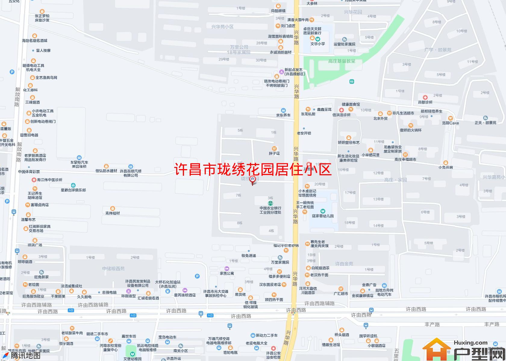 珑绣花园居住小区小区 - 户型网
