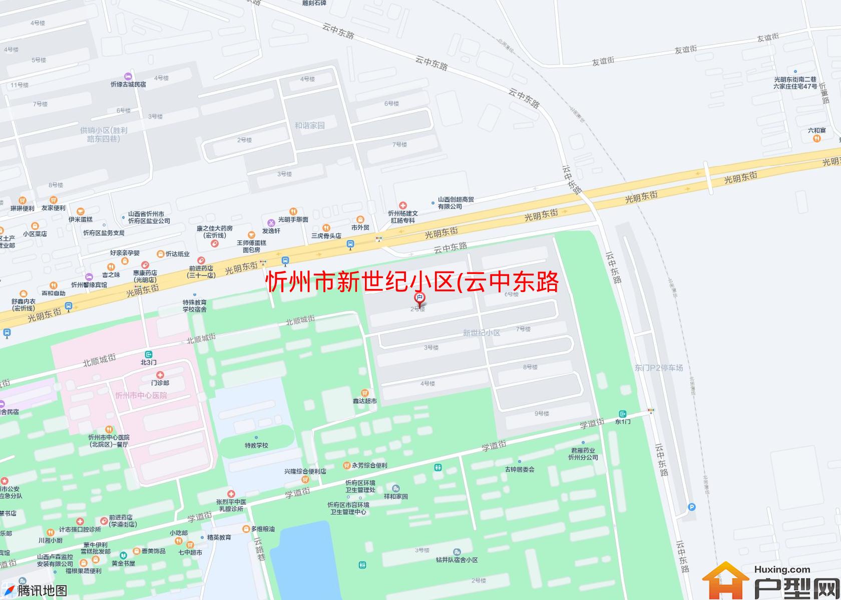 新世纪小区(云中东路165号)小区 - 户型网