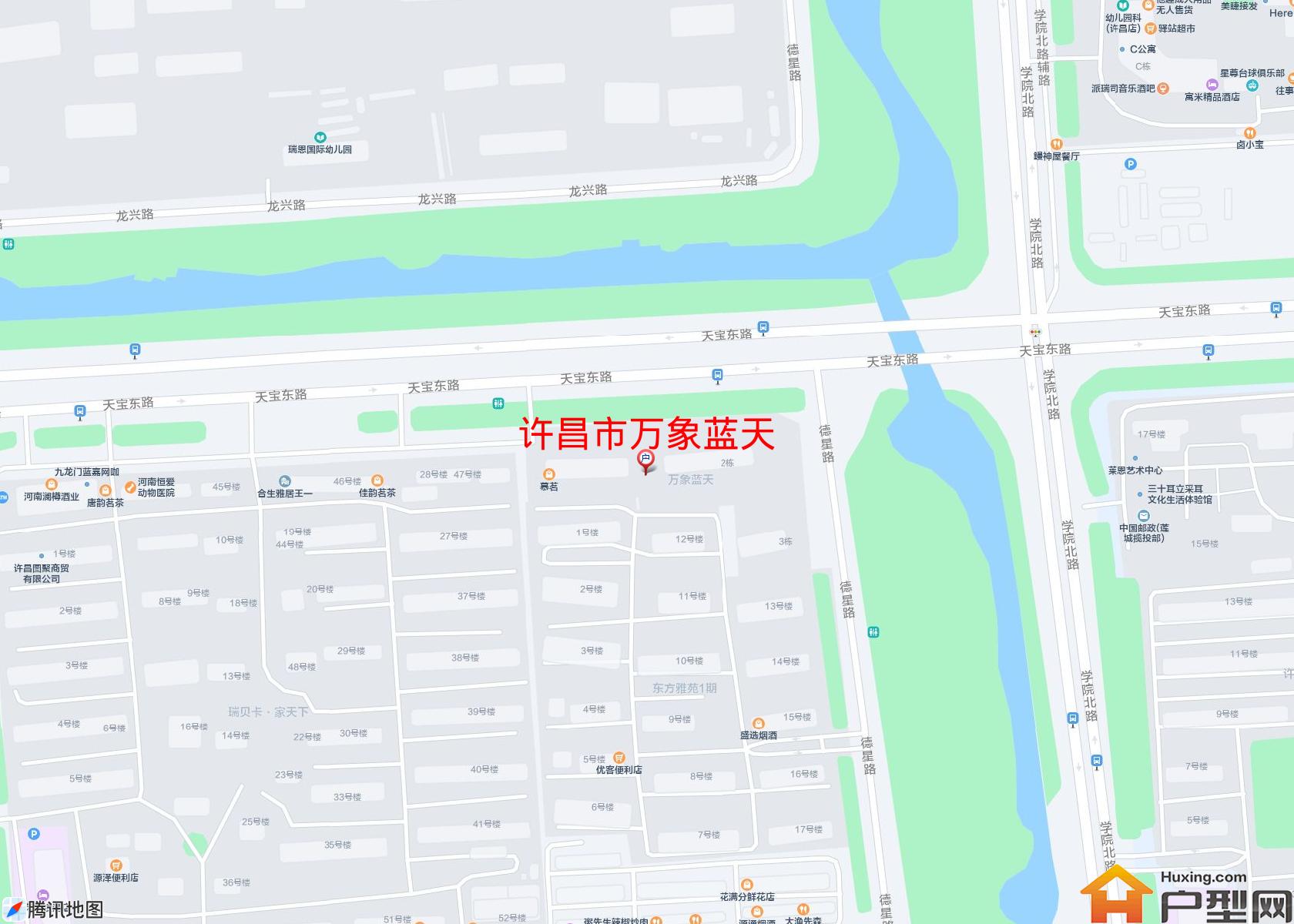 万象蓝天小区 - 户型网