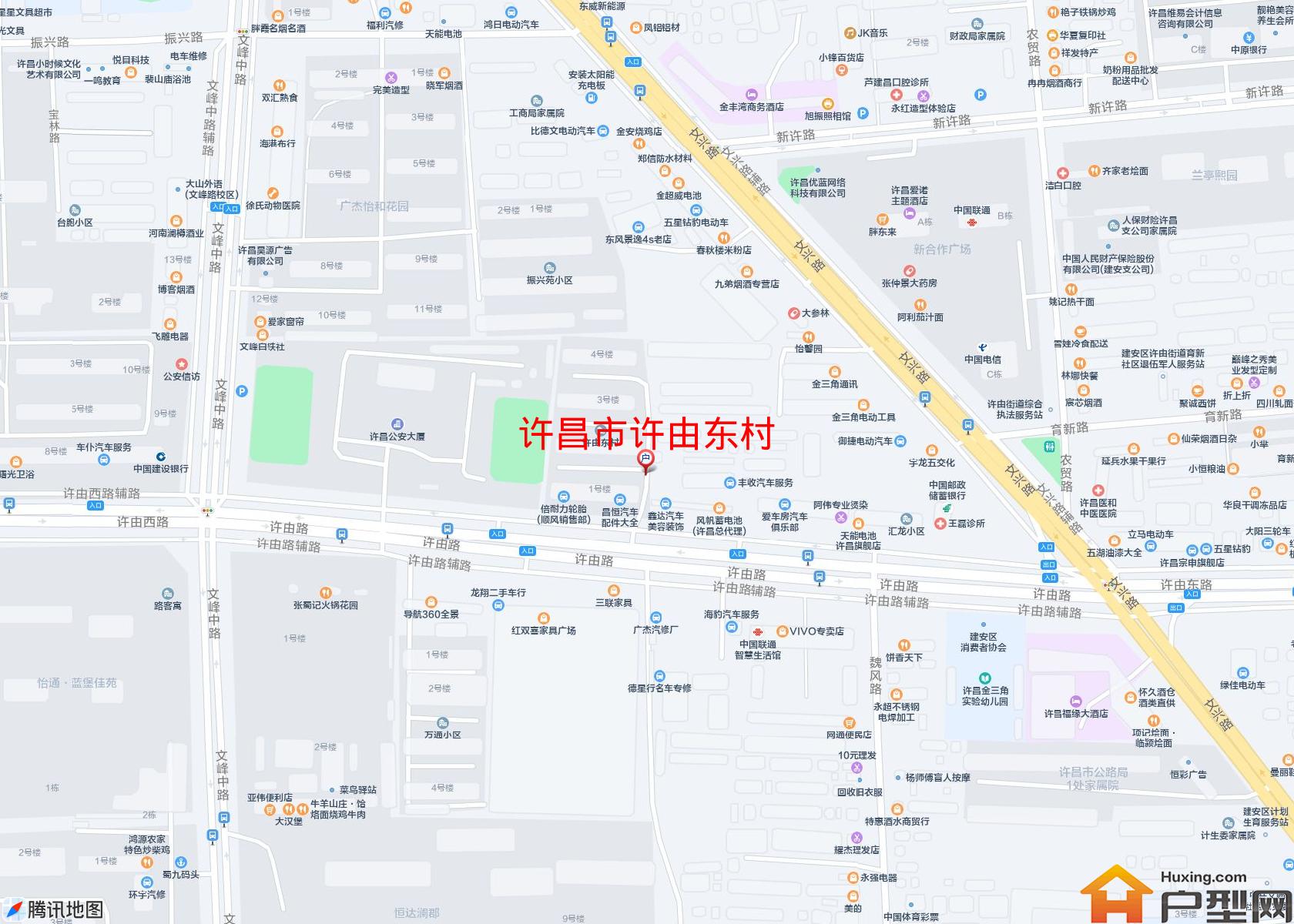 许由东村小区 - 户型网