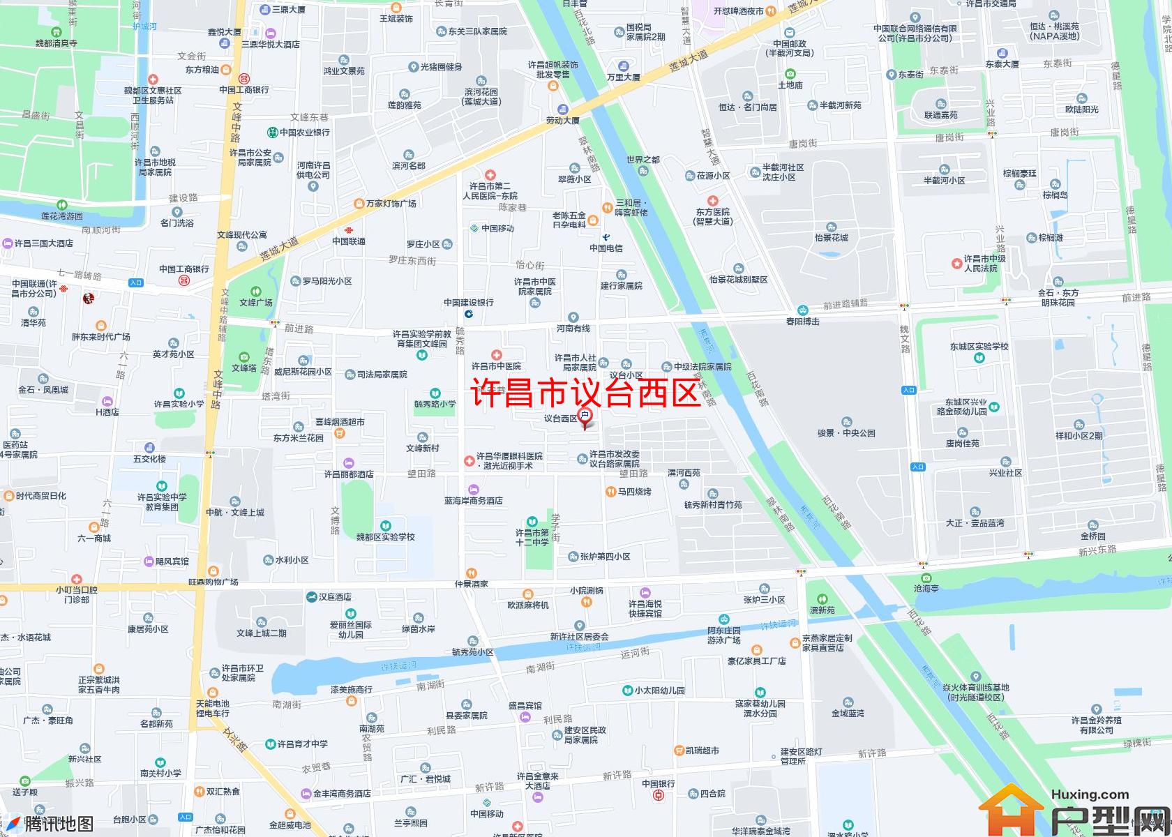 议台西区小区 - 户型网