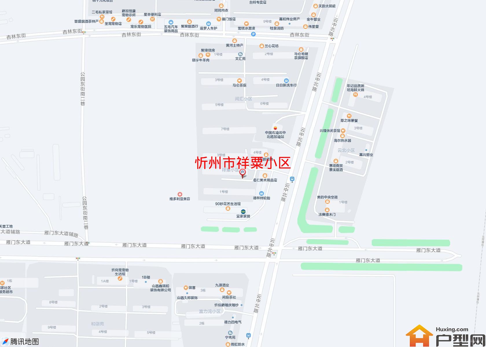 祥粟小区小区 - 户型网