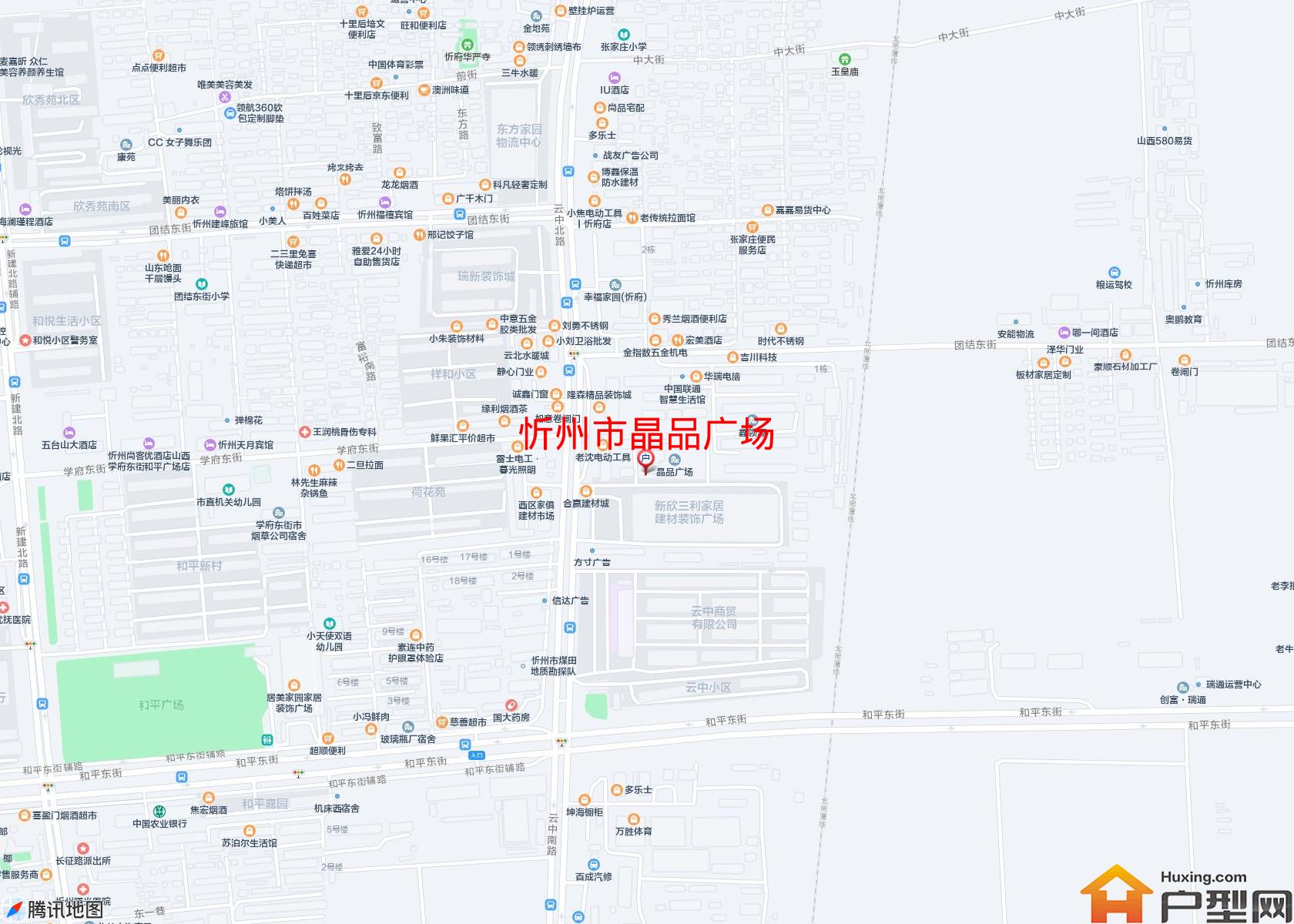 晶品广场小区 - 户型网