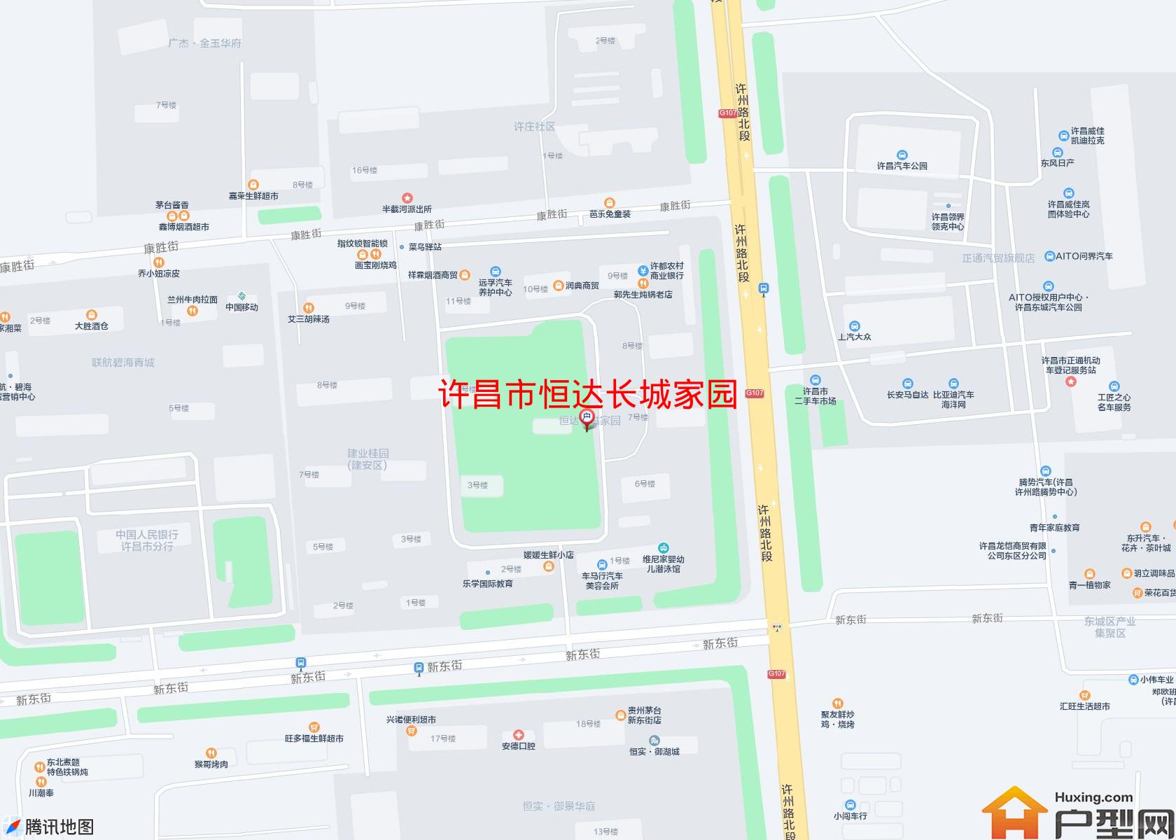 恒达长城家园小区 - 户型网