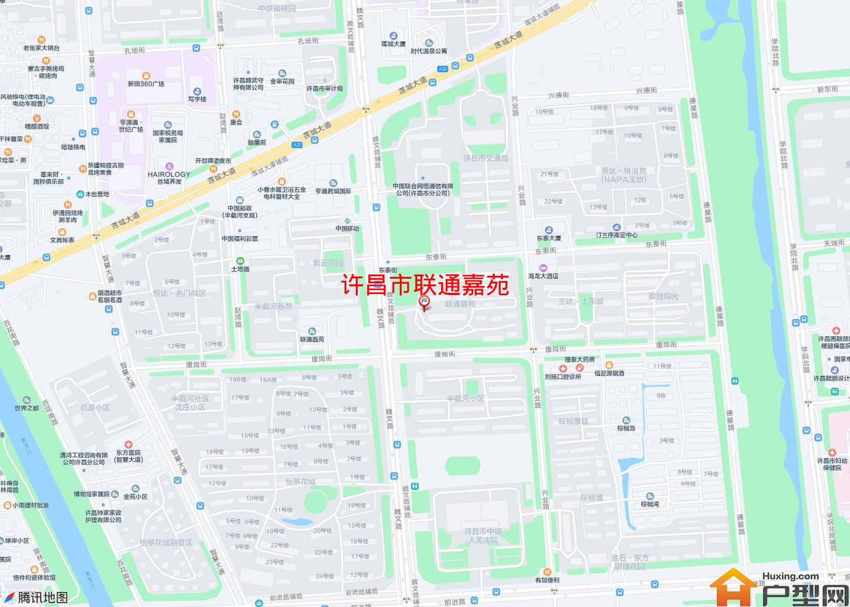 联通嘉苑小区 - 户型网