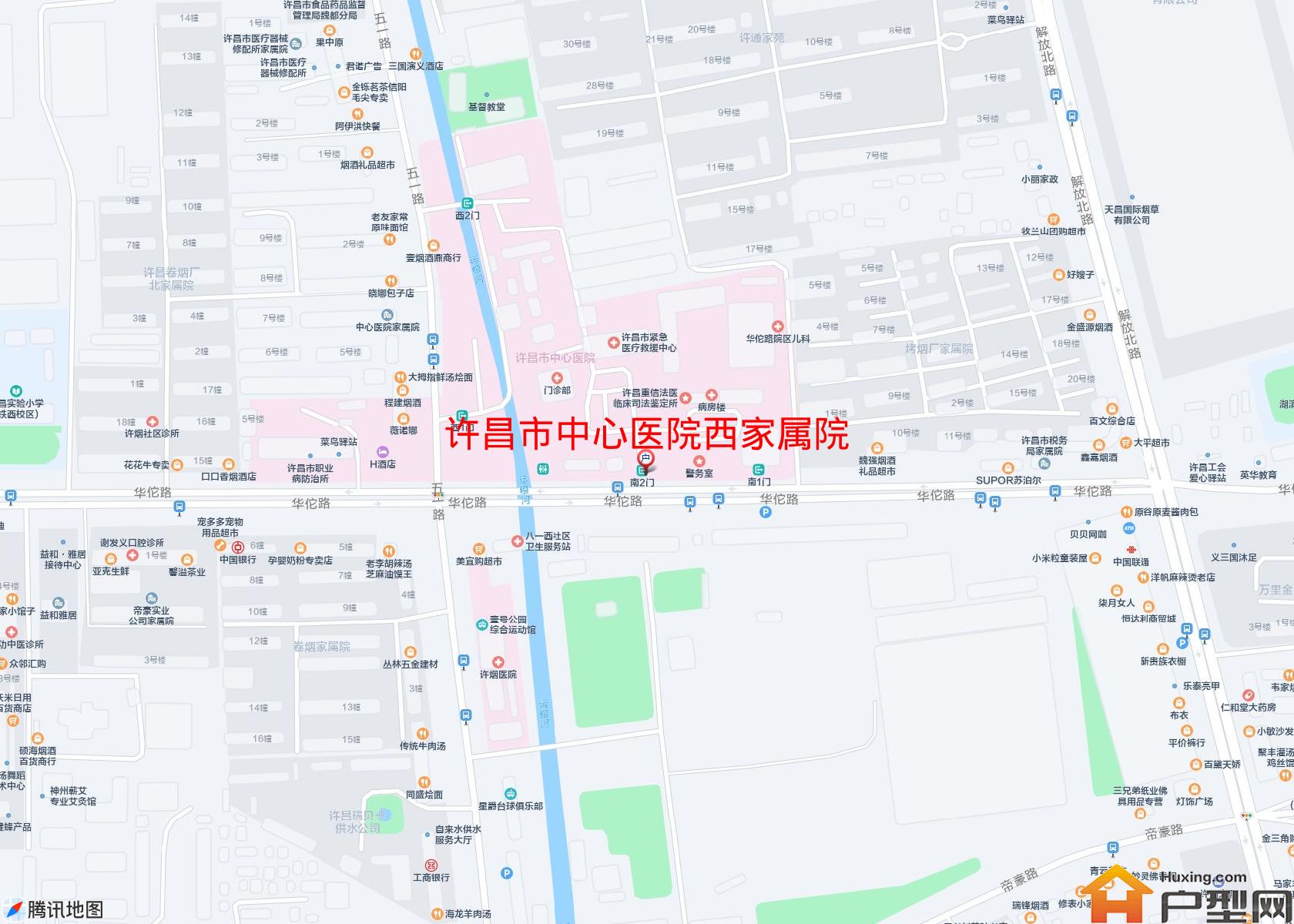 中心医院西家属院小区 - 户型网