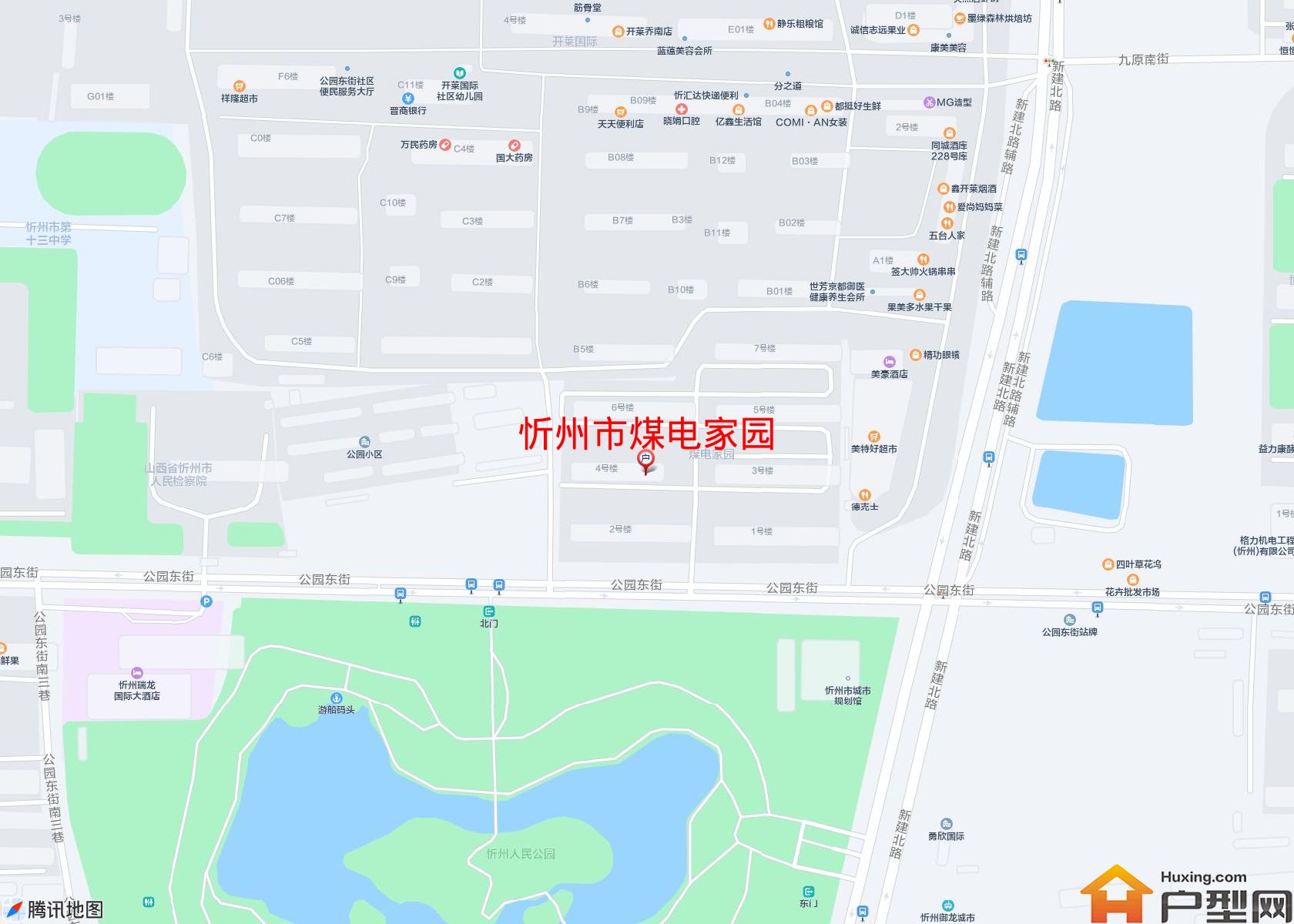 煤电家园小区 - 户型网