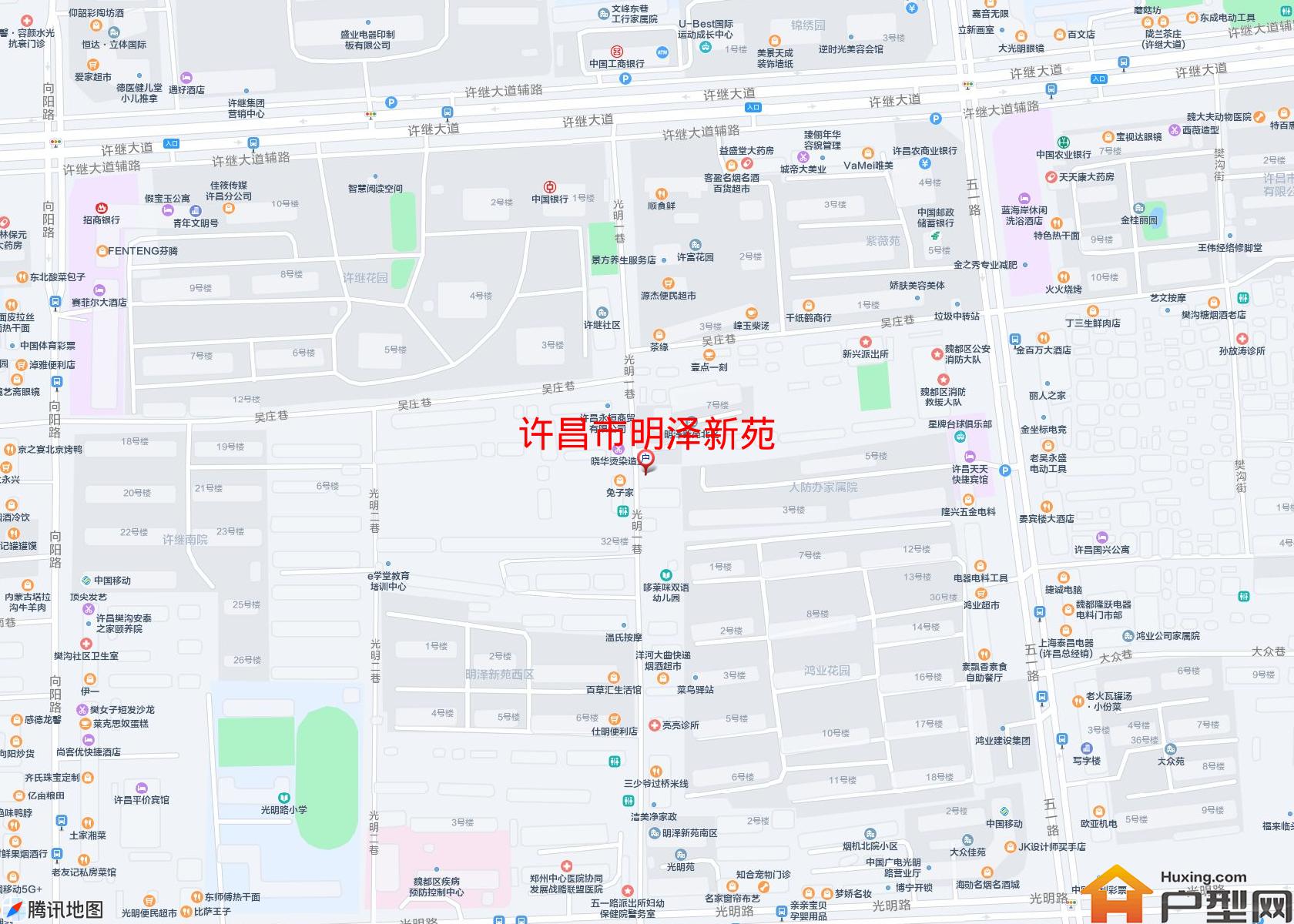 明泽新苑小区 - 户型网