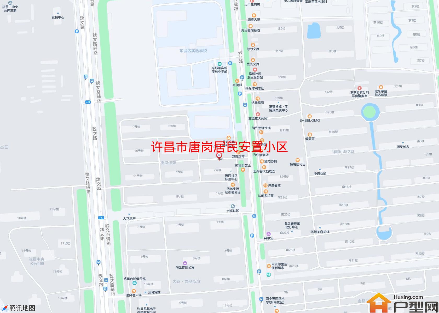 唐岗居民安置小区小区 - 户型网