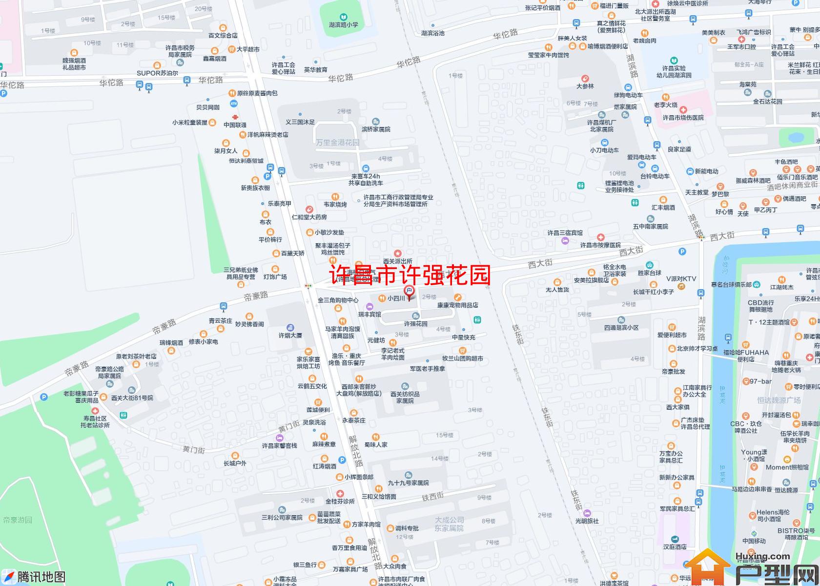 许强花园小区 - 户型网
