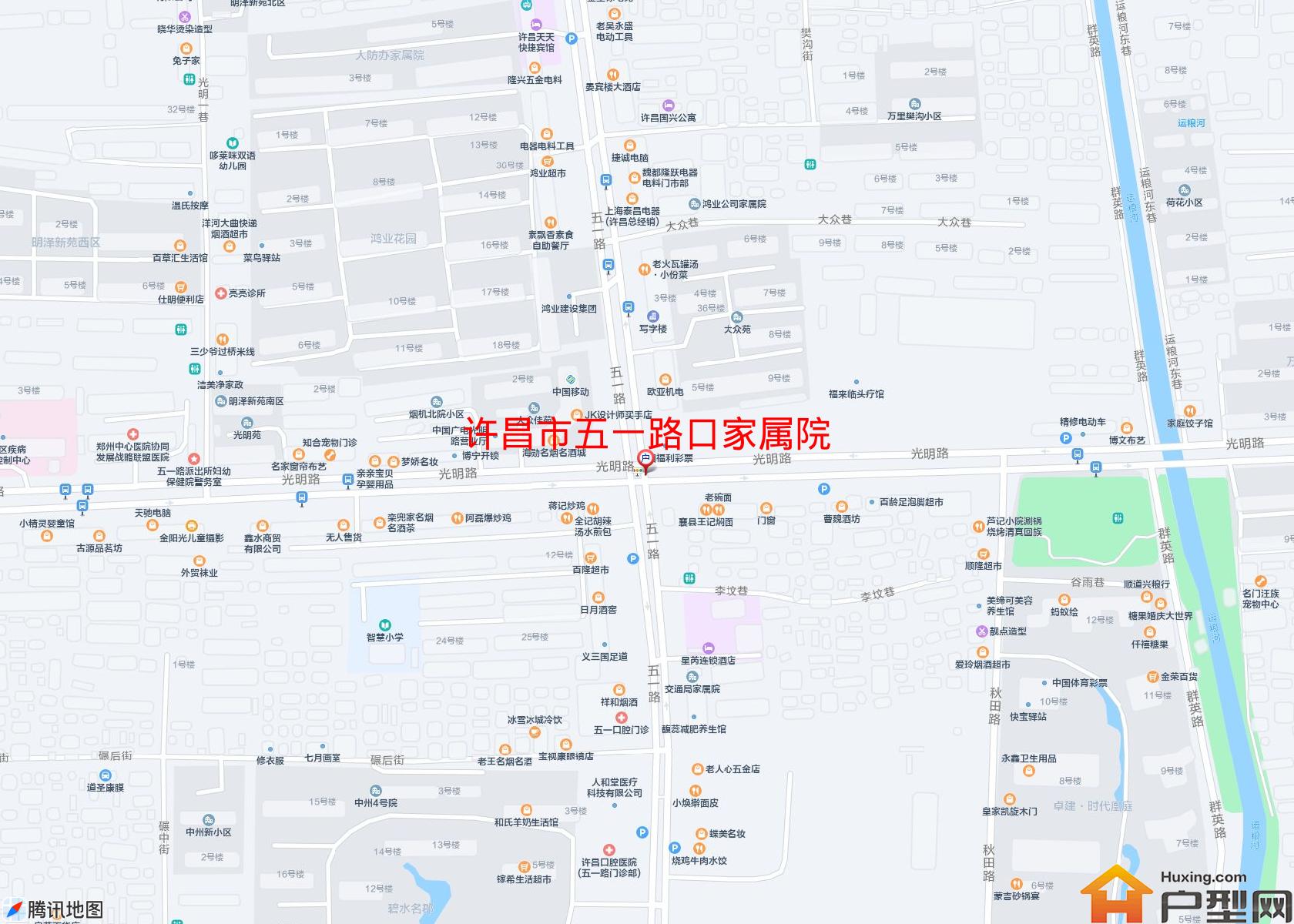 五一路口家属院小区 - 户型网