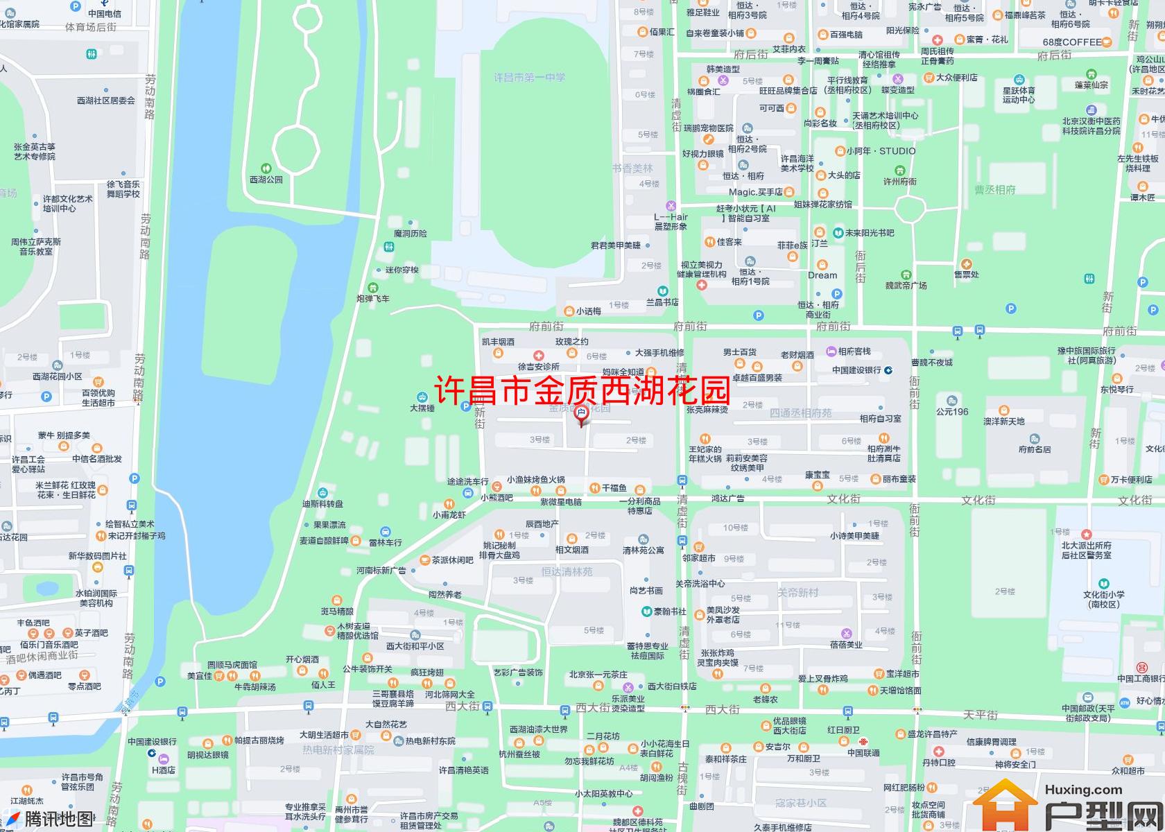 金质西湖花园小区 - 户型网
