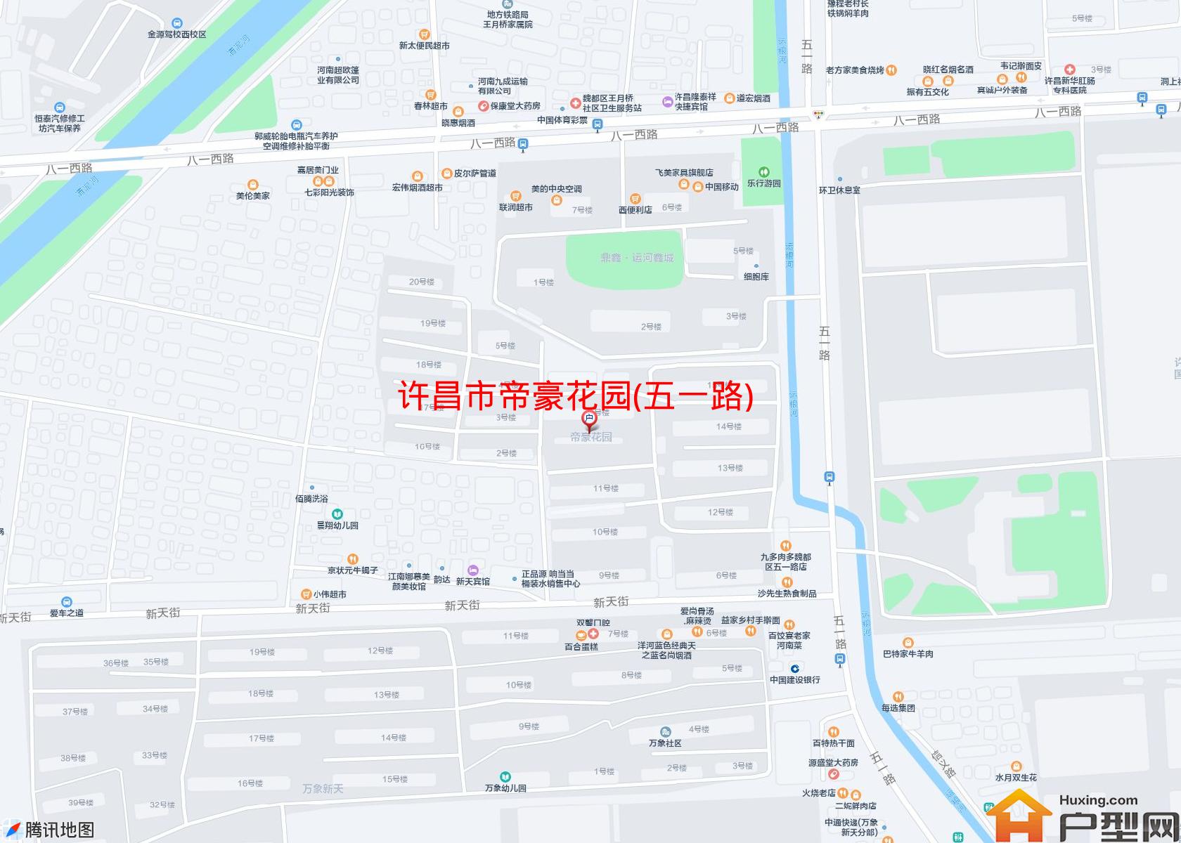 帝豪花园(五一路)小区 - 户型网