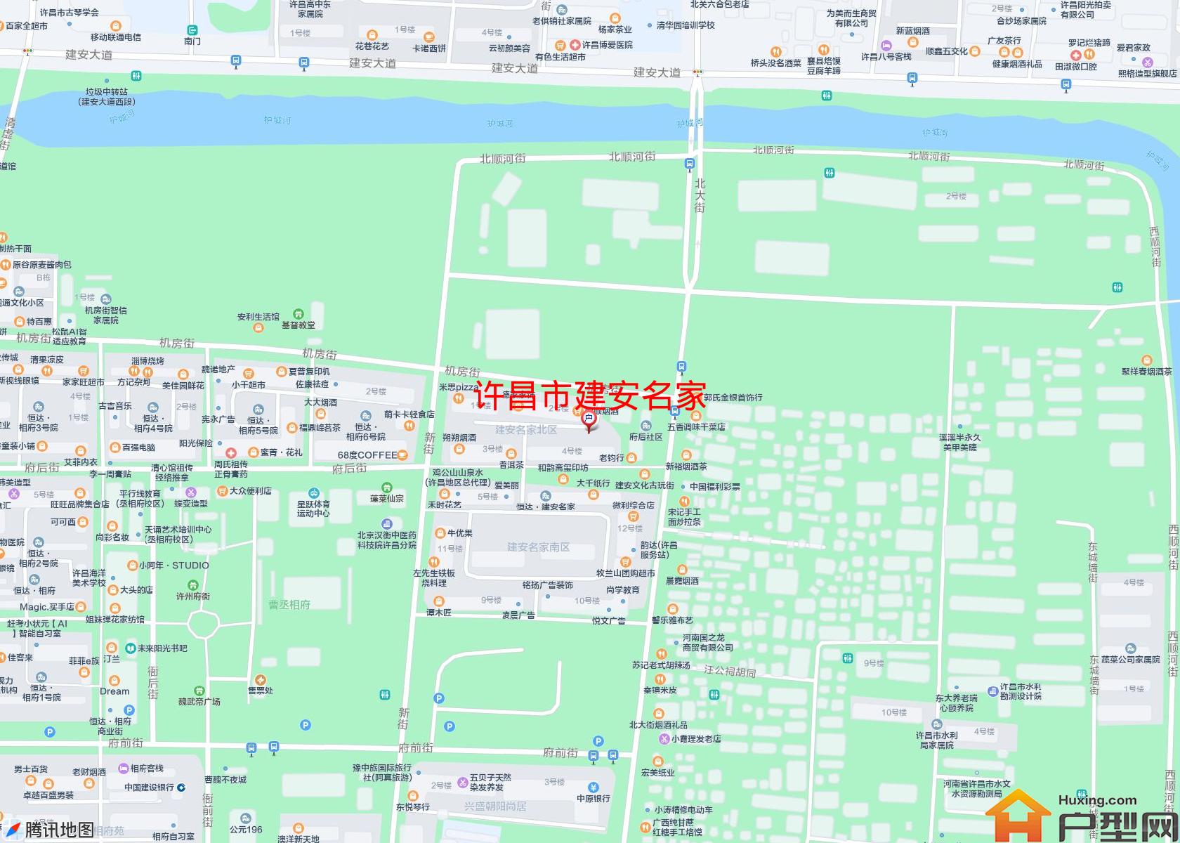 建安名家小区 - 户型网