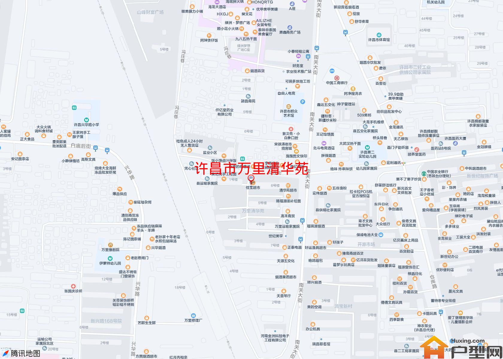 万里清华苑小区 - 户型网